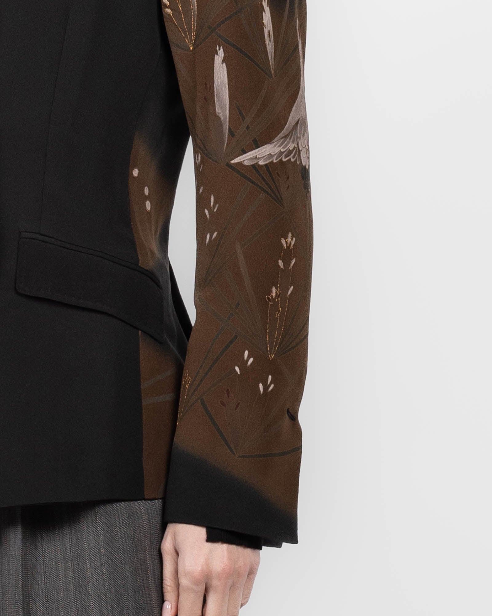 Double-Breasted Traditional Kimono Jacket