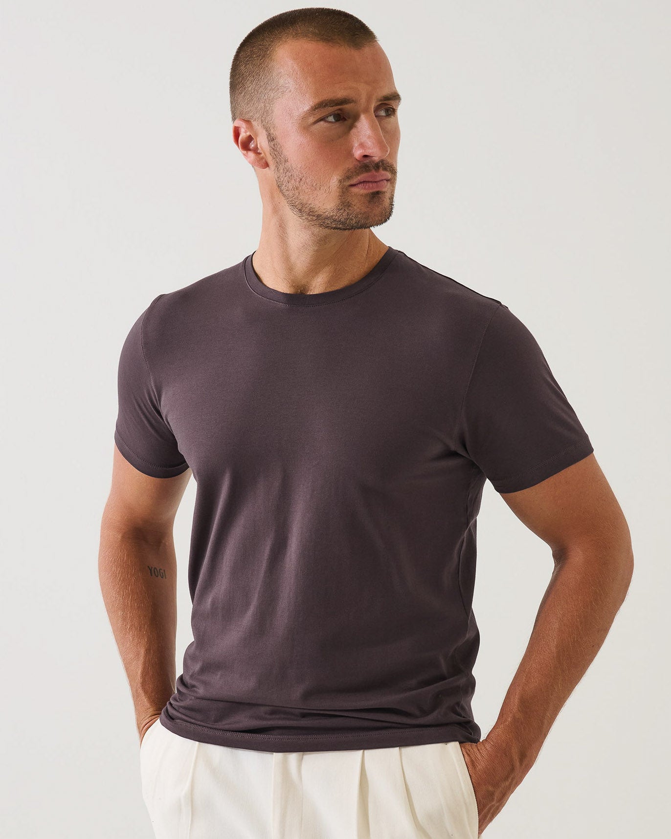 Short Sleeve Stretch Crew T-Shirt