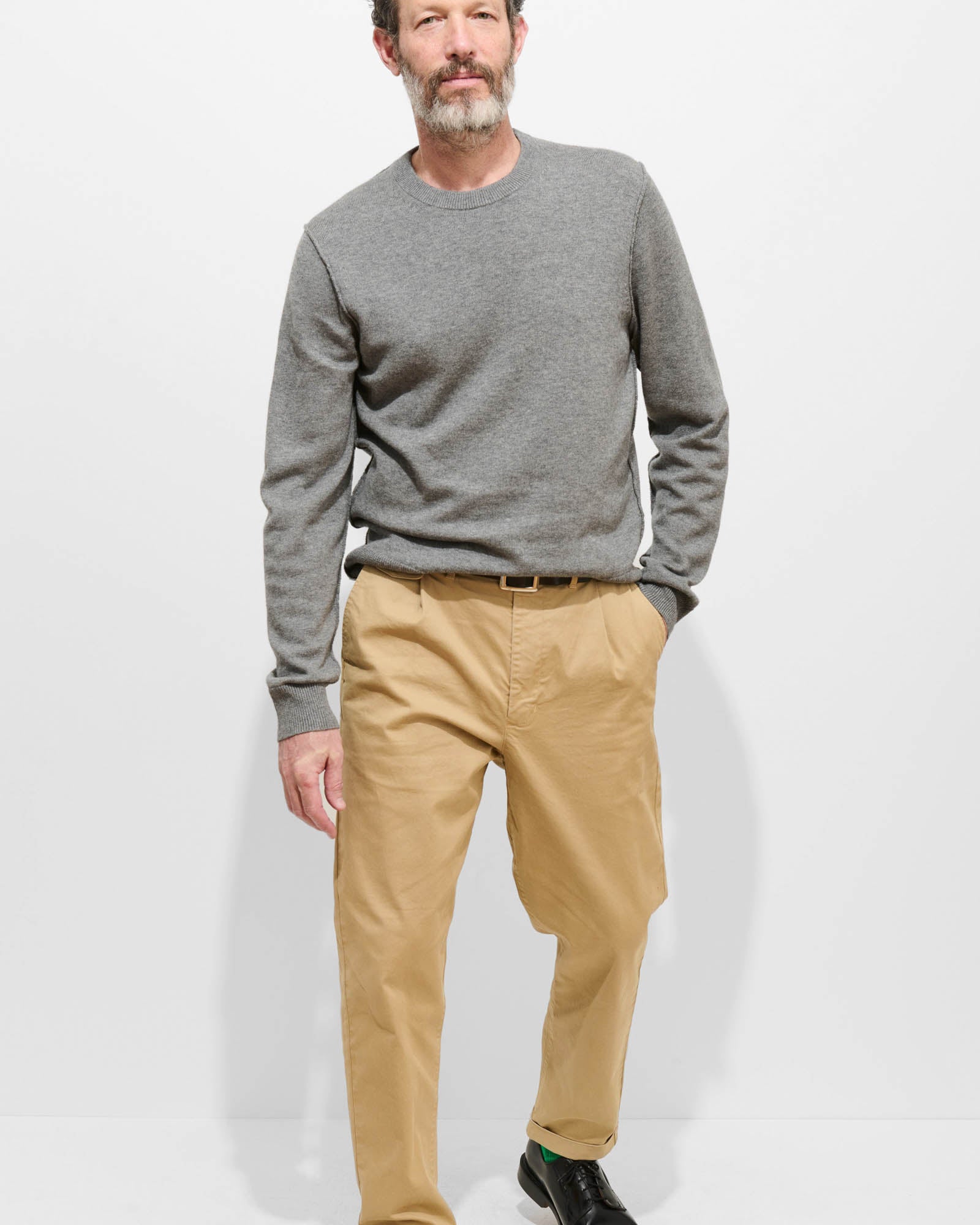 Reverse Seam Crewneck