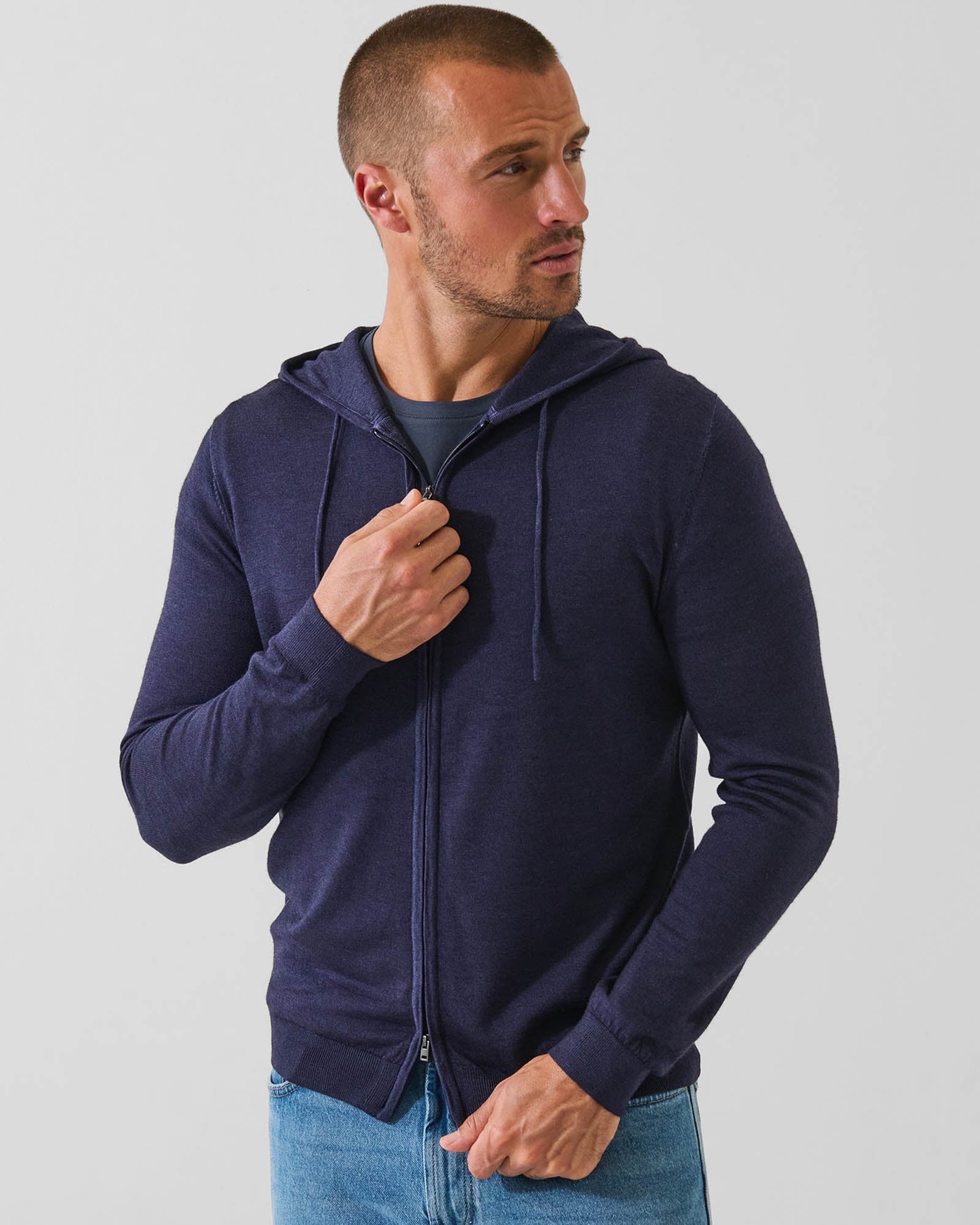 Vintage Full Zip Hoodie