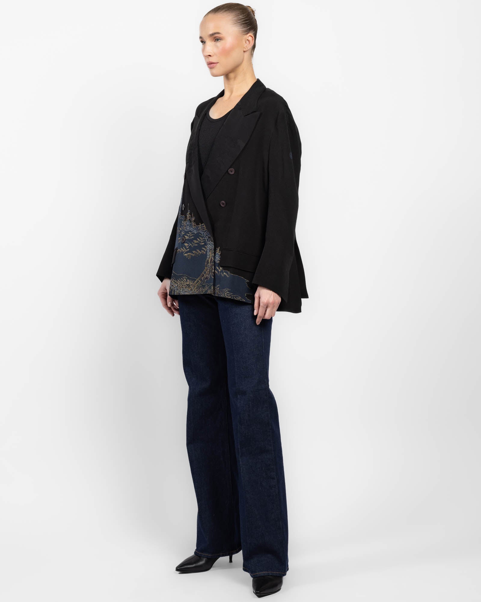 Veste croisée oversize