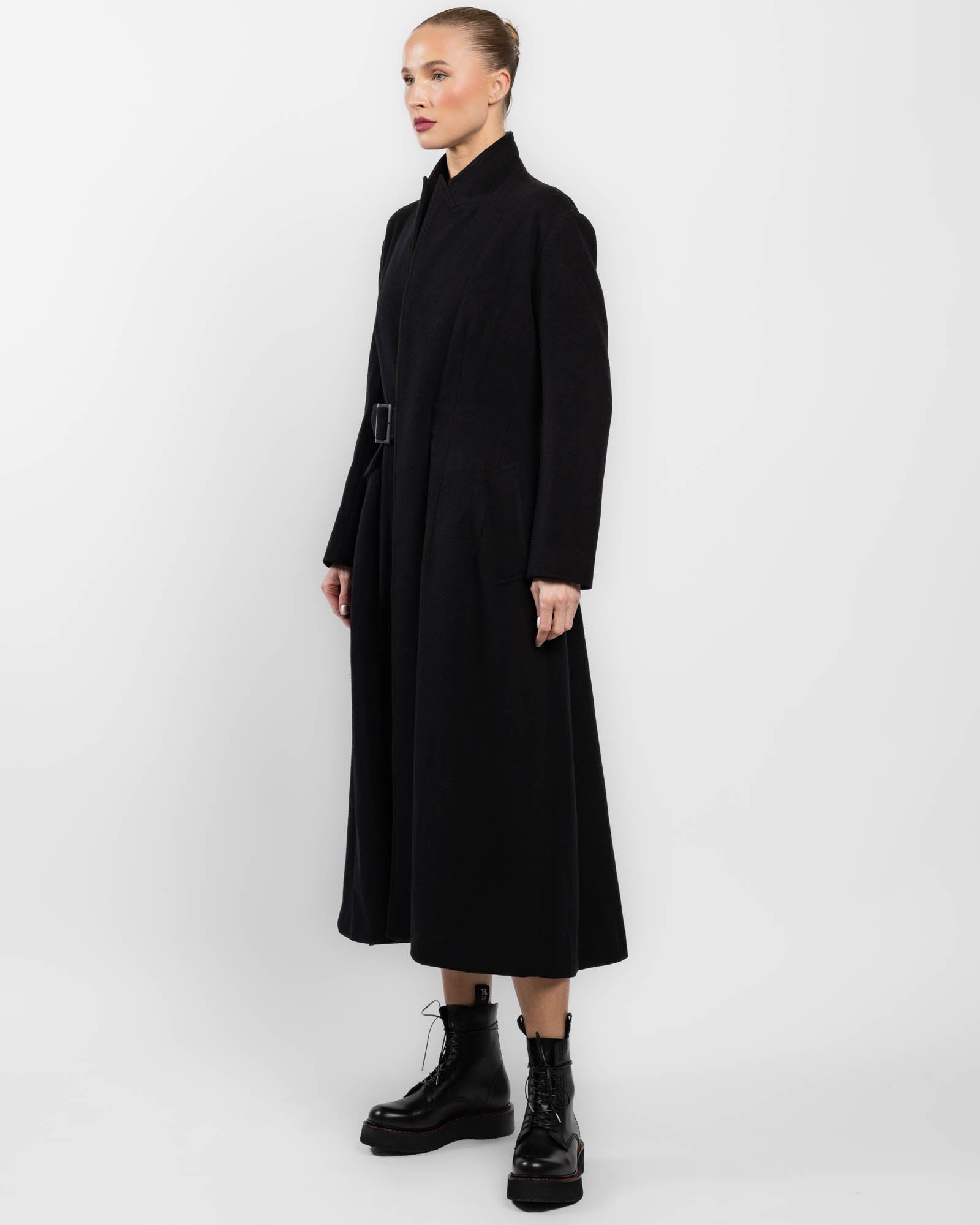 Waist Belt Coat