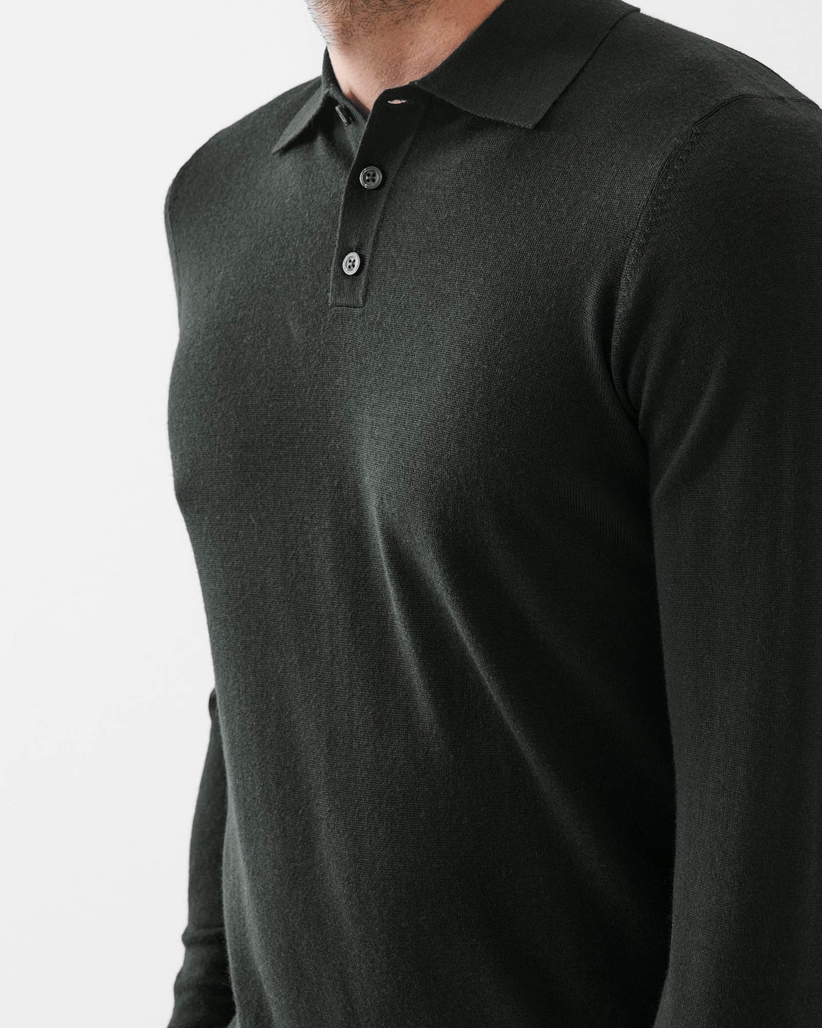 Pull polo à 3 boutons, calibre 14