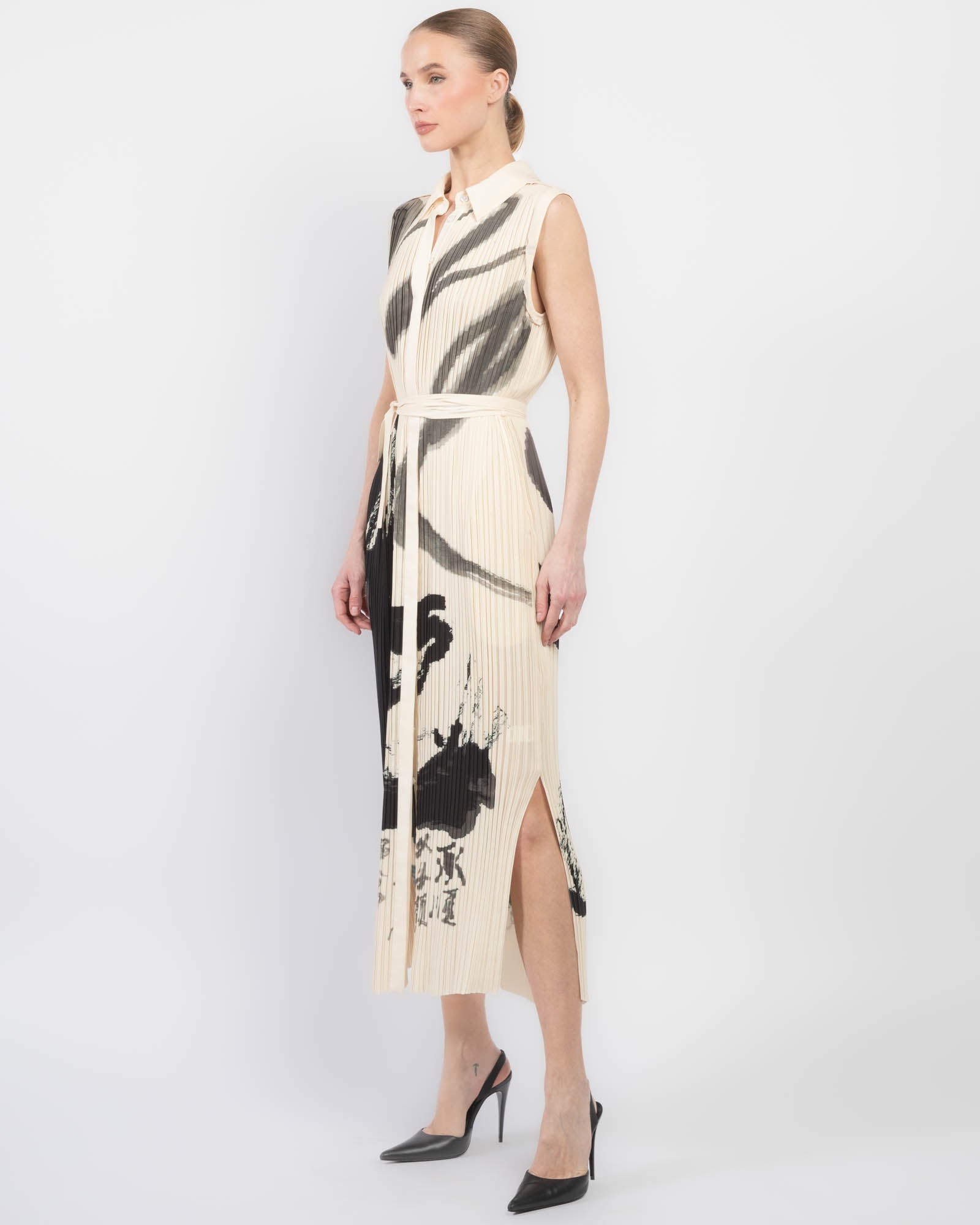 Pleated Tong Yang Tze Dress
