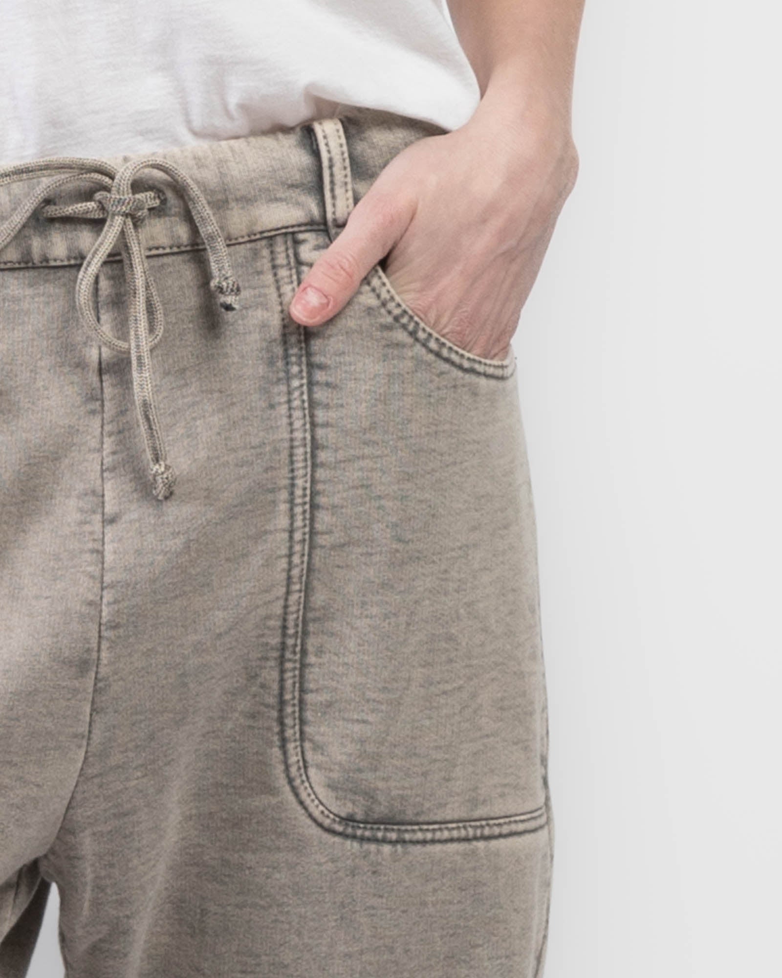 Curved Sweatpants