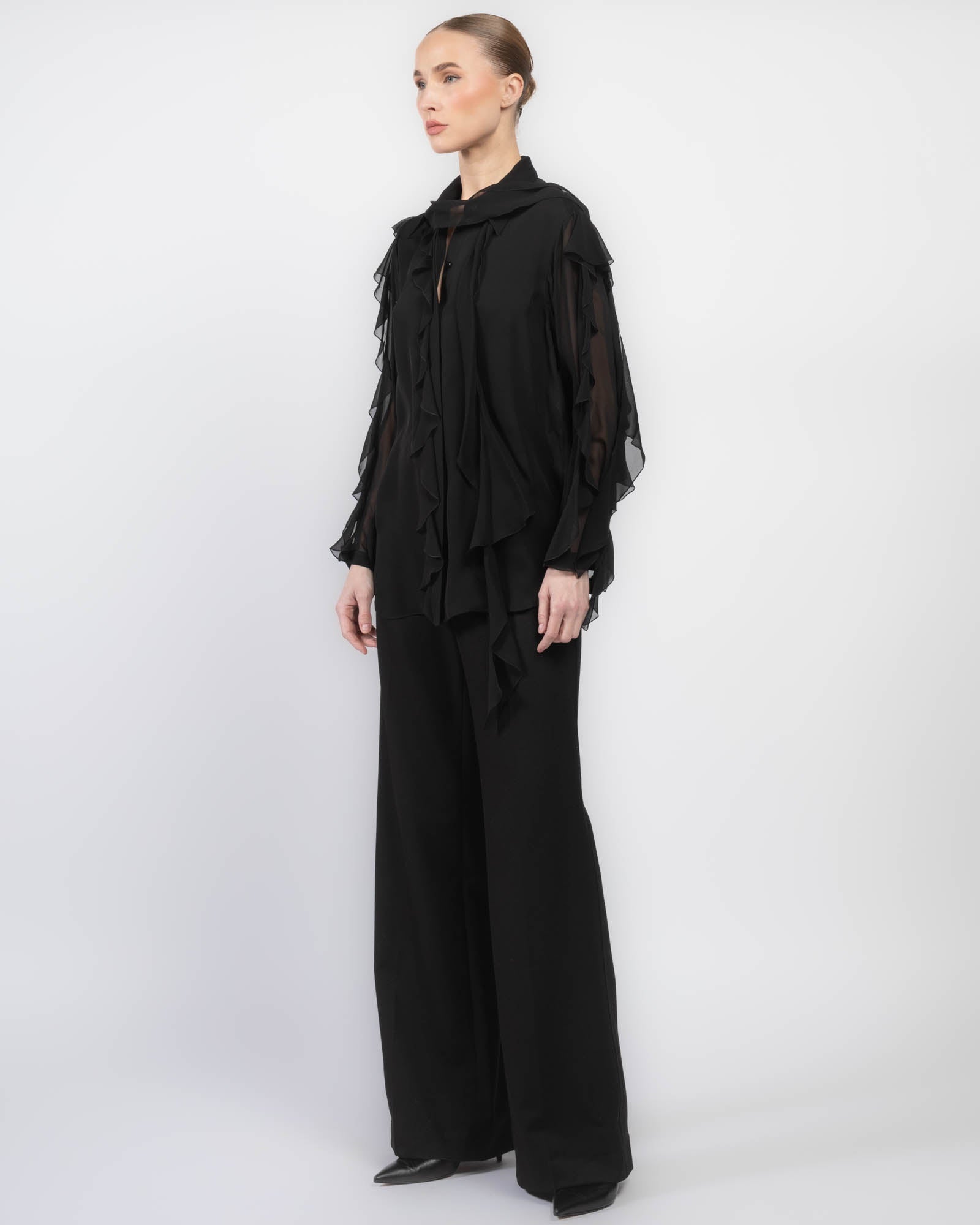 Sheer Twist I Blouse