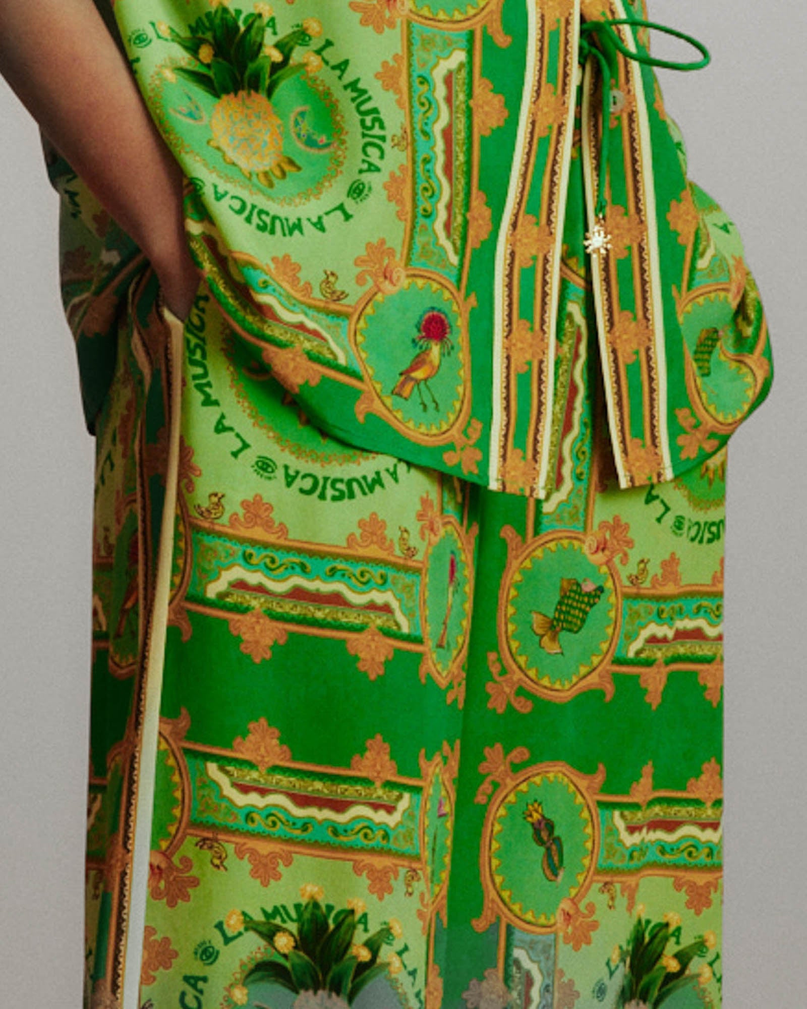 La Musica Silk Pants