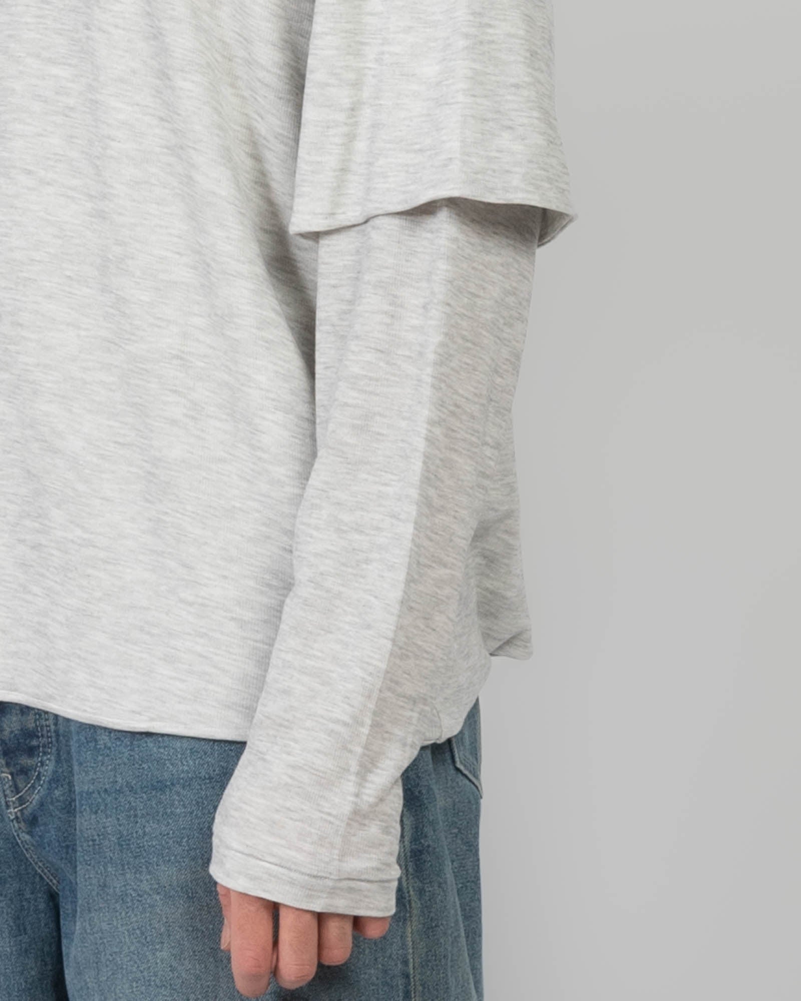 Rib Double Layer Tee