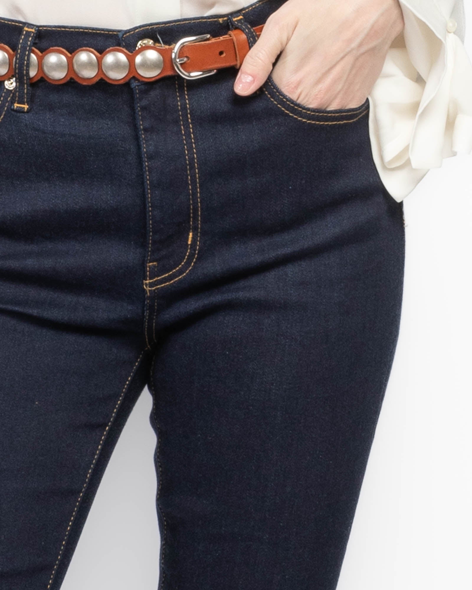 Le High Waisted Straight Jeans