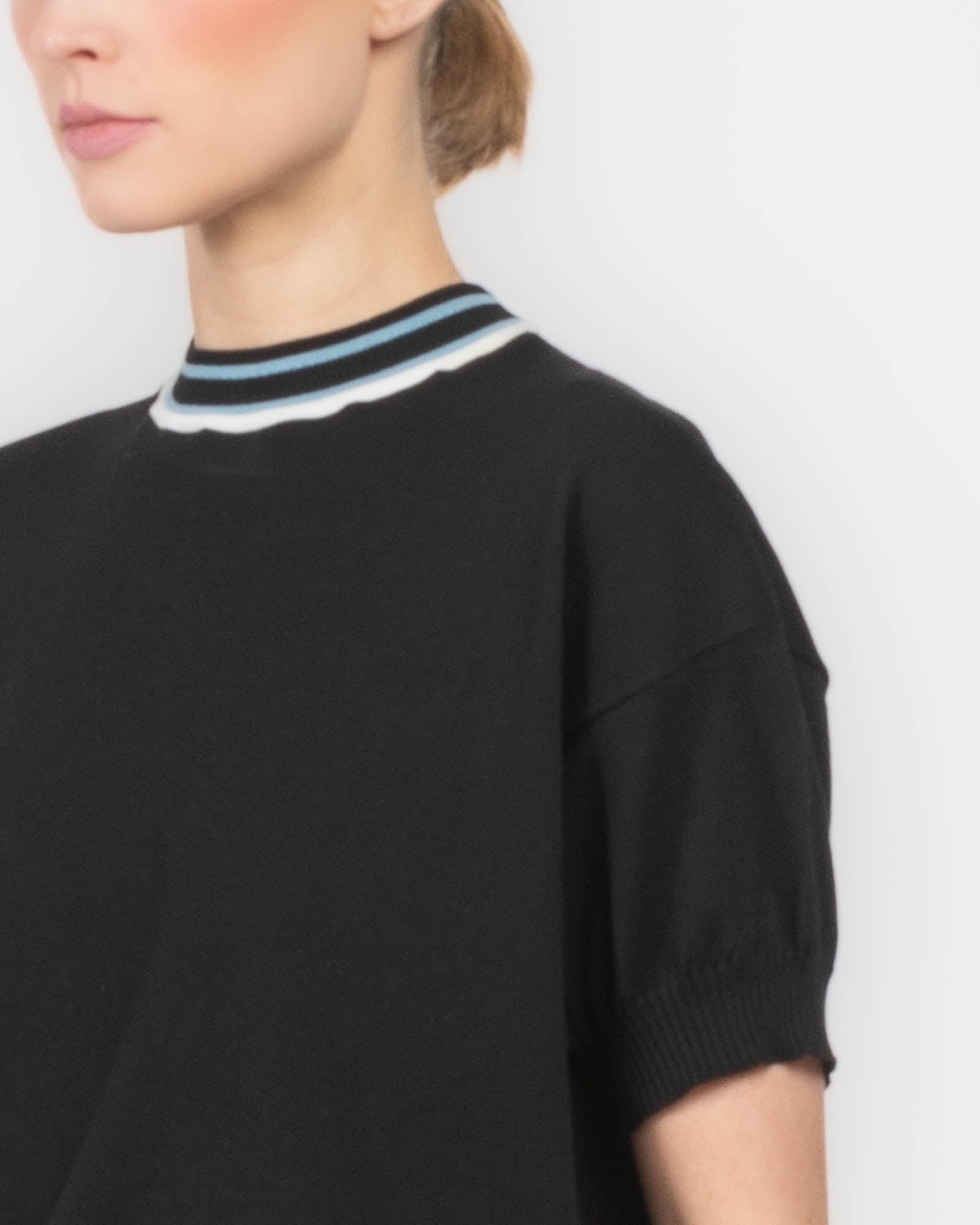Short Sleeve Knit Top