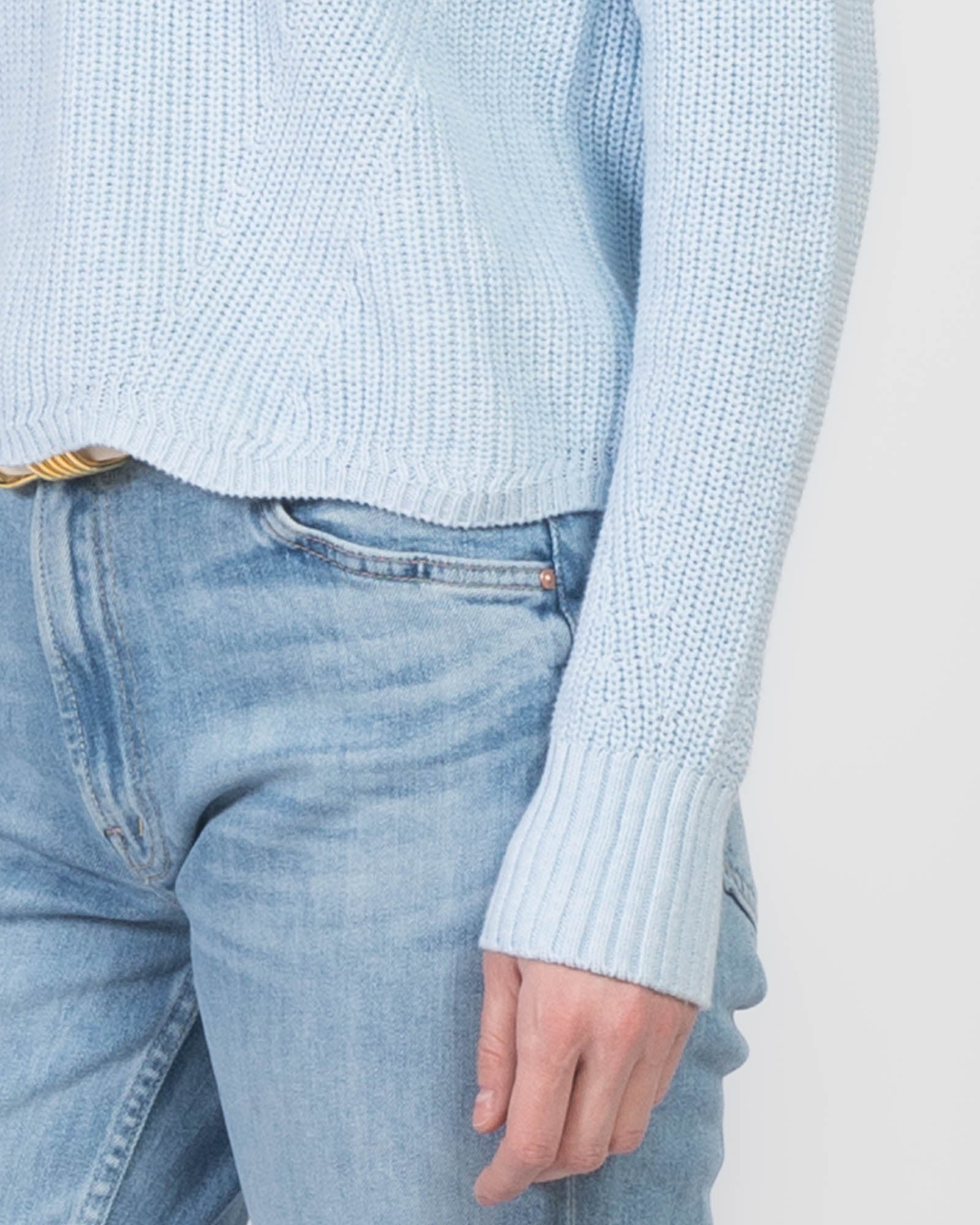 Shaker V-Neck Sweater