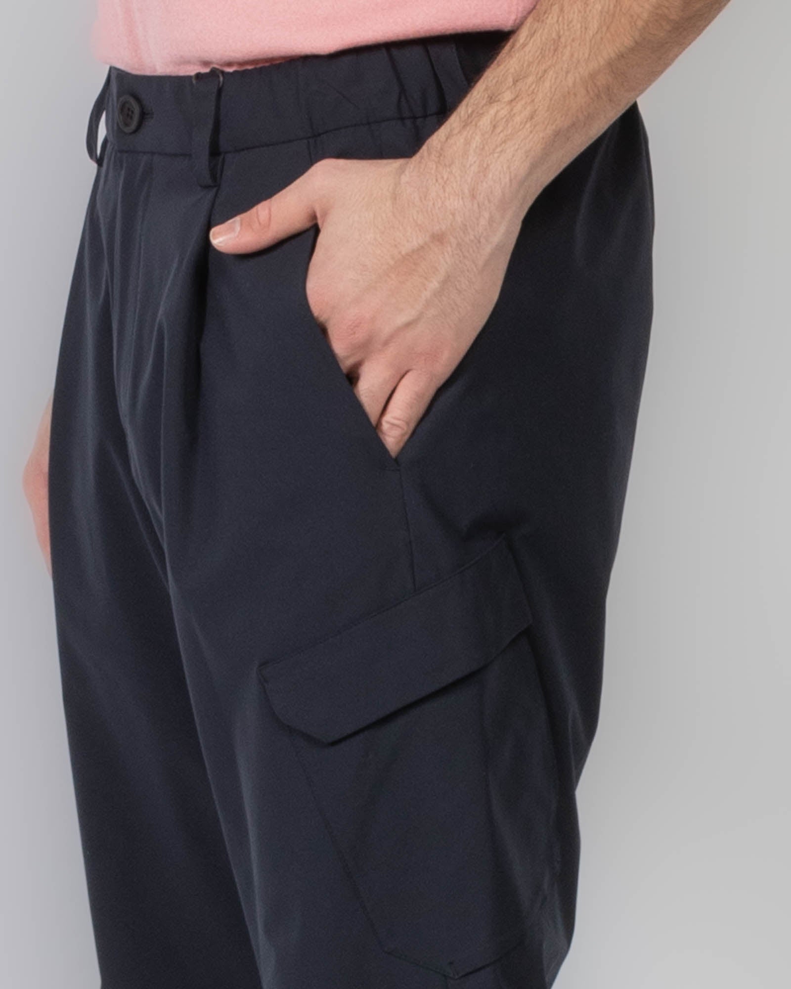 Nylon Cargo Pants