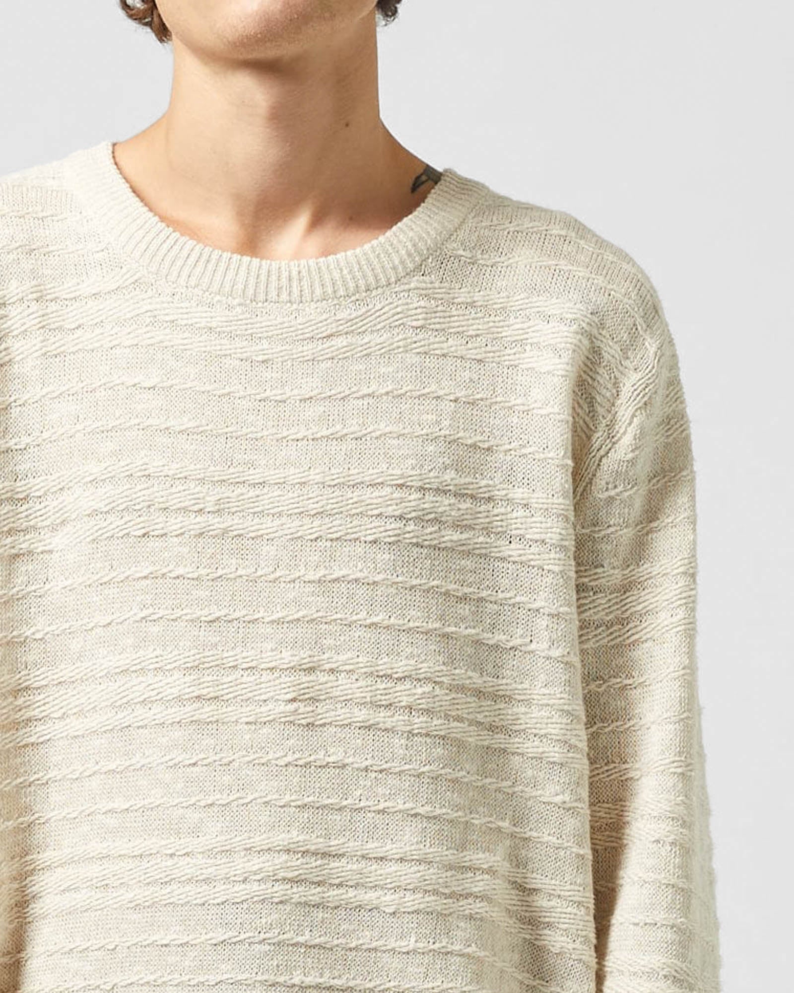 Linen Crewneck