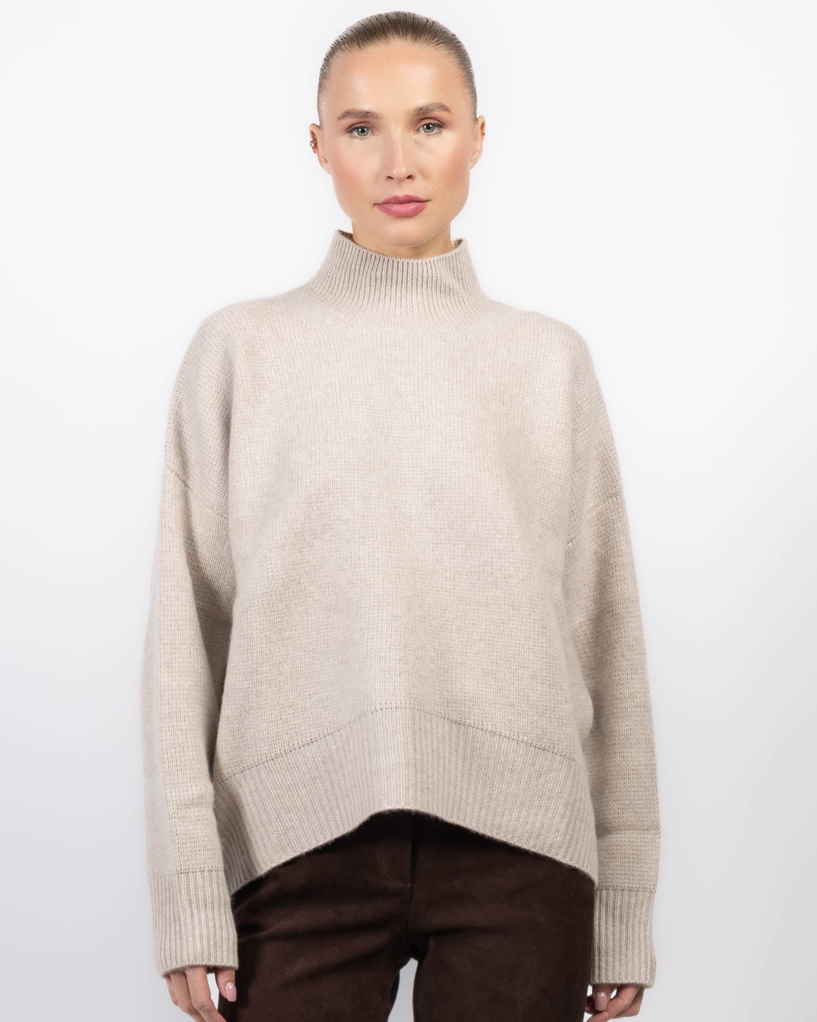 Nantes Mock Neck Sweater
