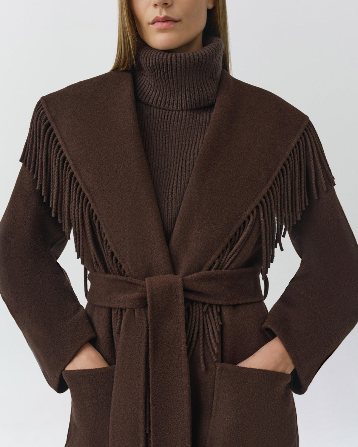 Carrie Fringe Coat