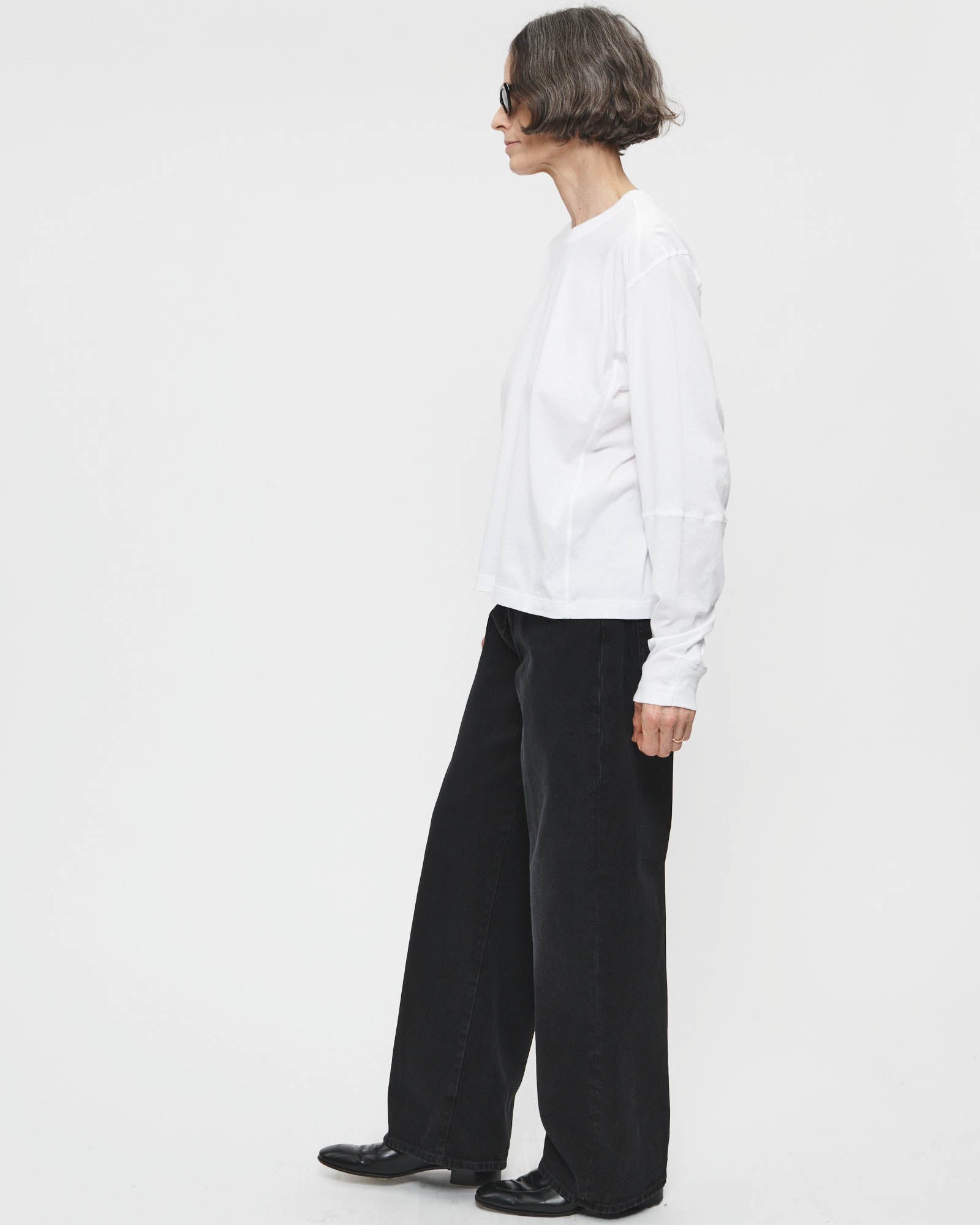 Coverstitch Long Sleeve Tee