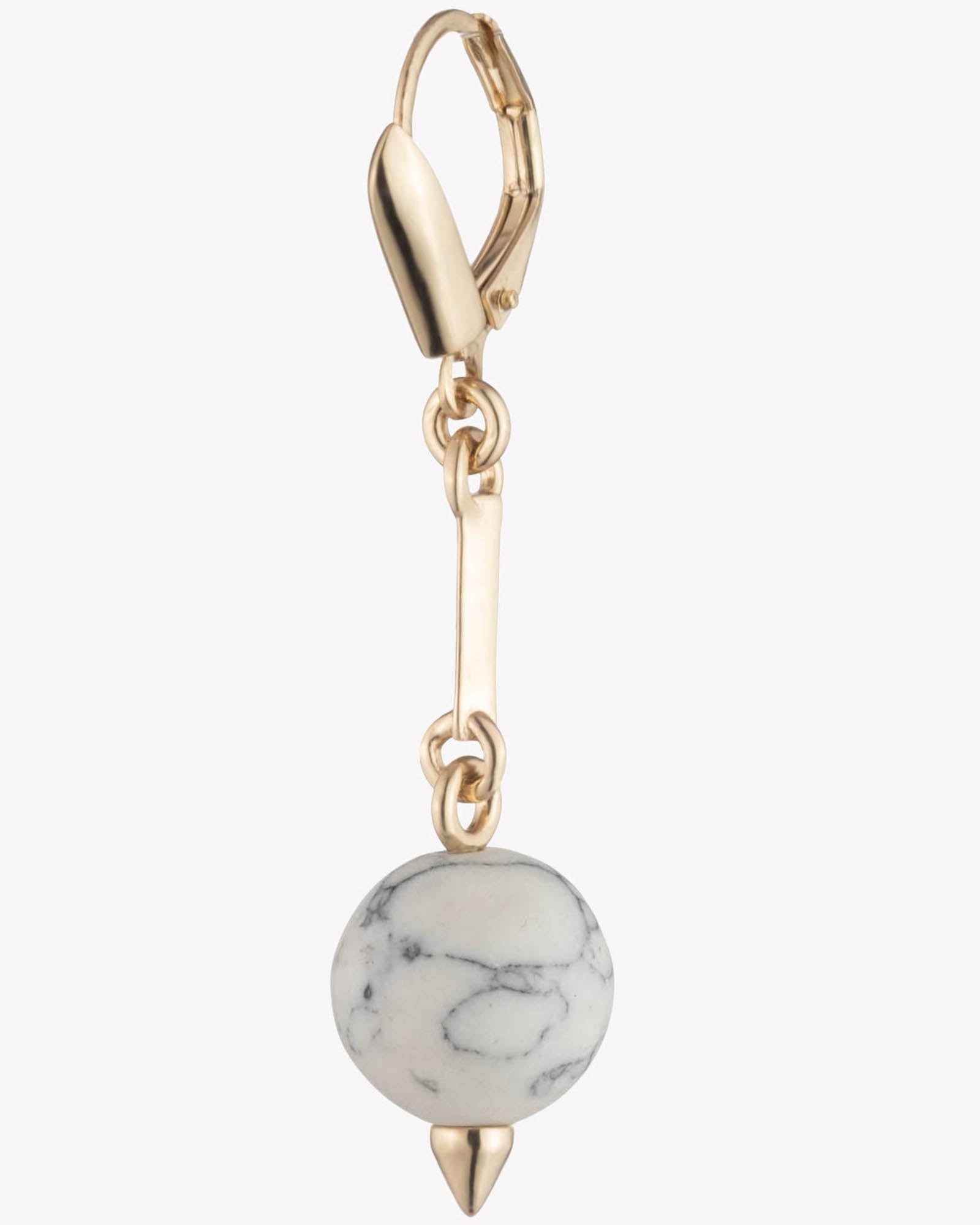 Bead Sphere Drop Earrings