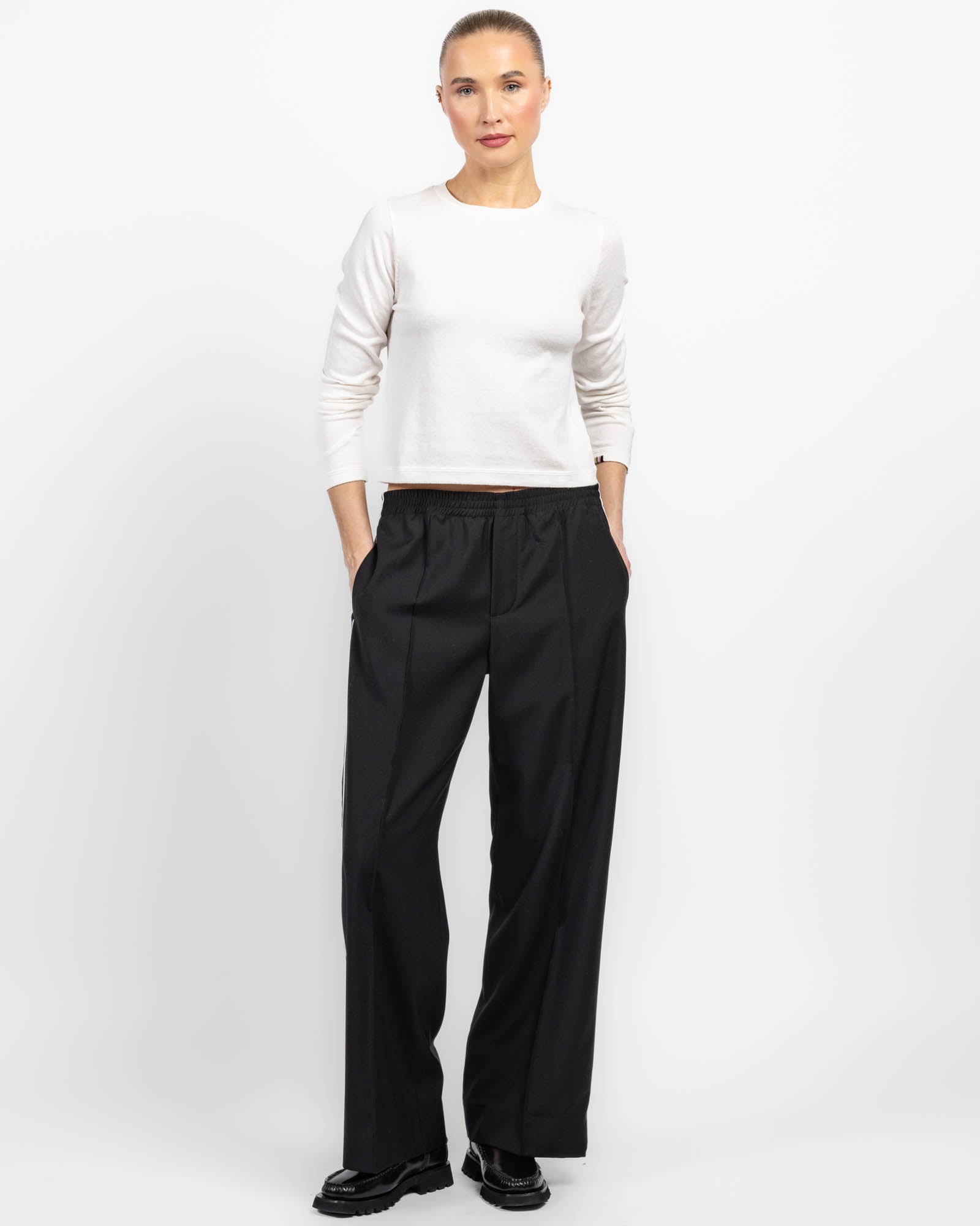 Lisa Long Sleeve Crop Top