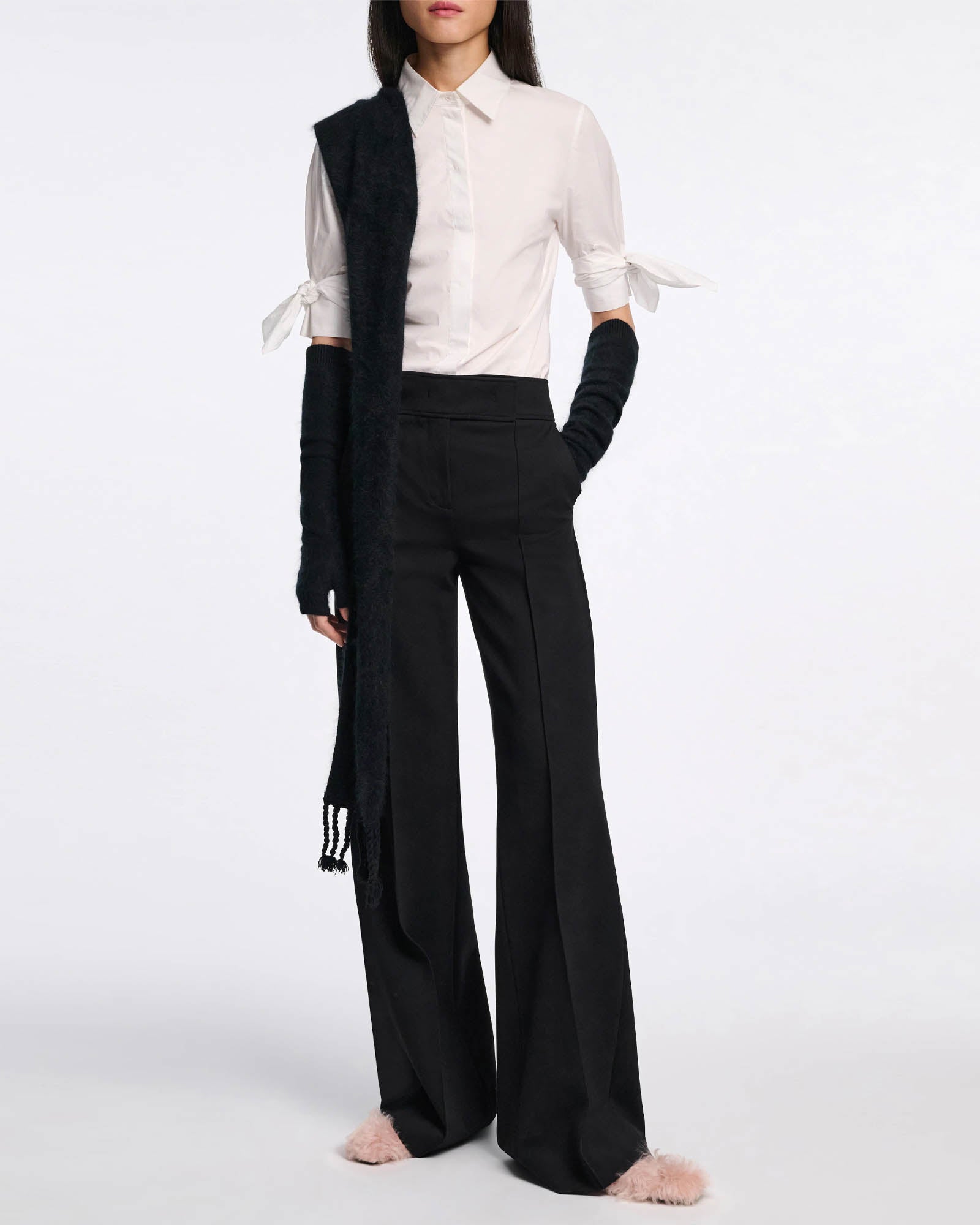 Fluffy Statement Scarf