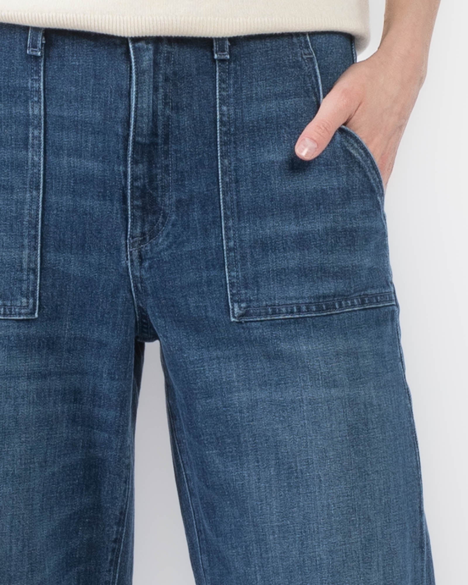 Utility Soft Barrel Jeans