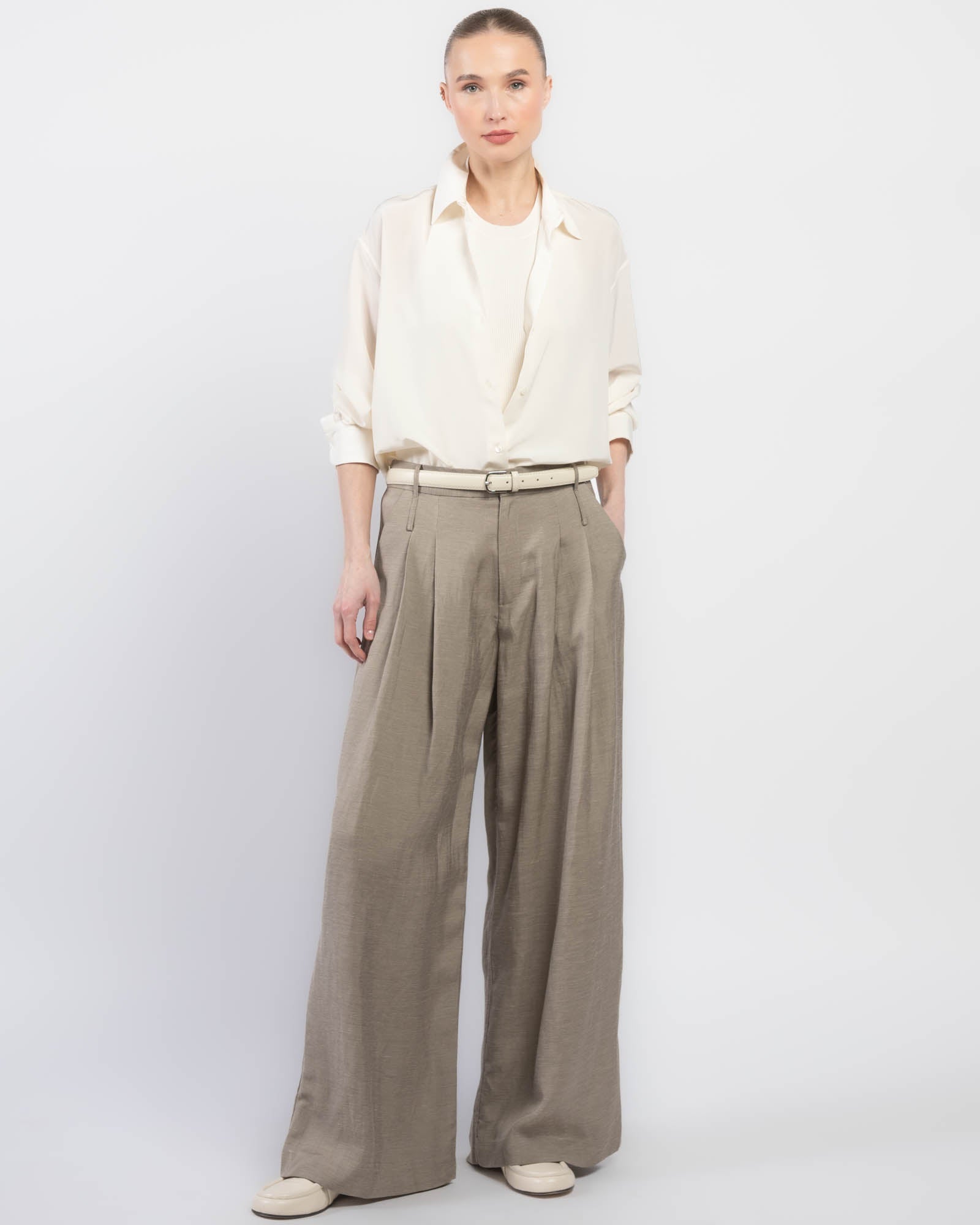 Melange Double Loop Pants