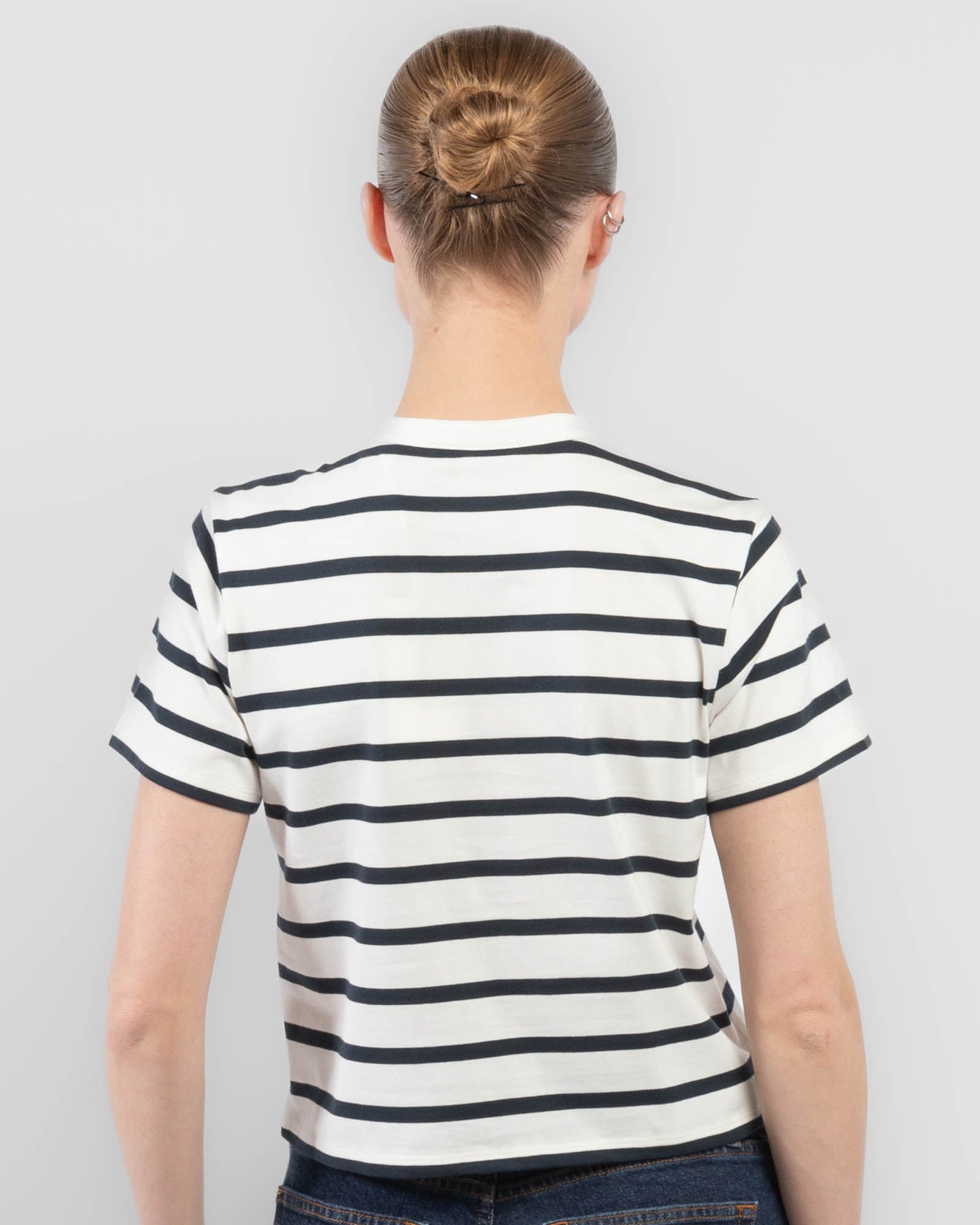 Jersey Stripe Top