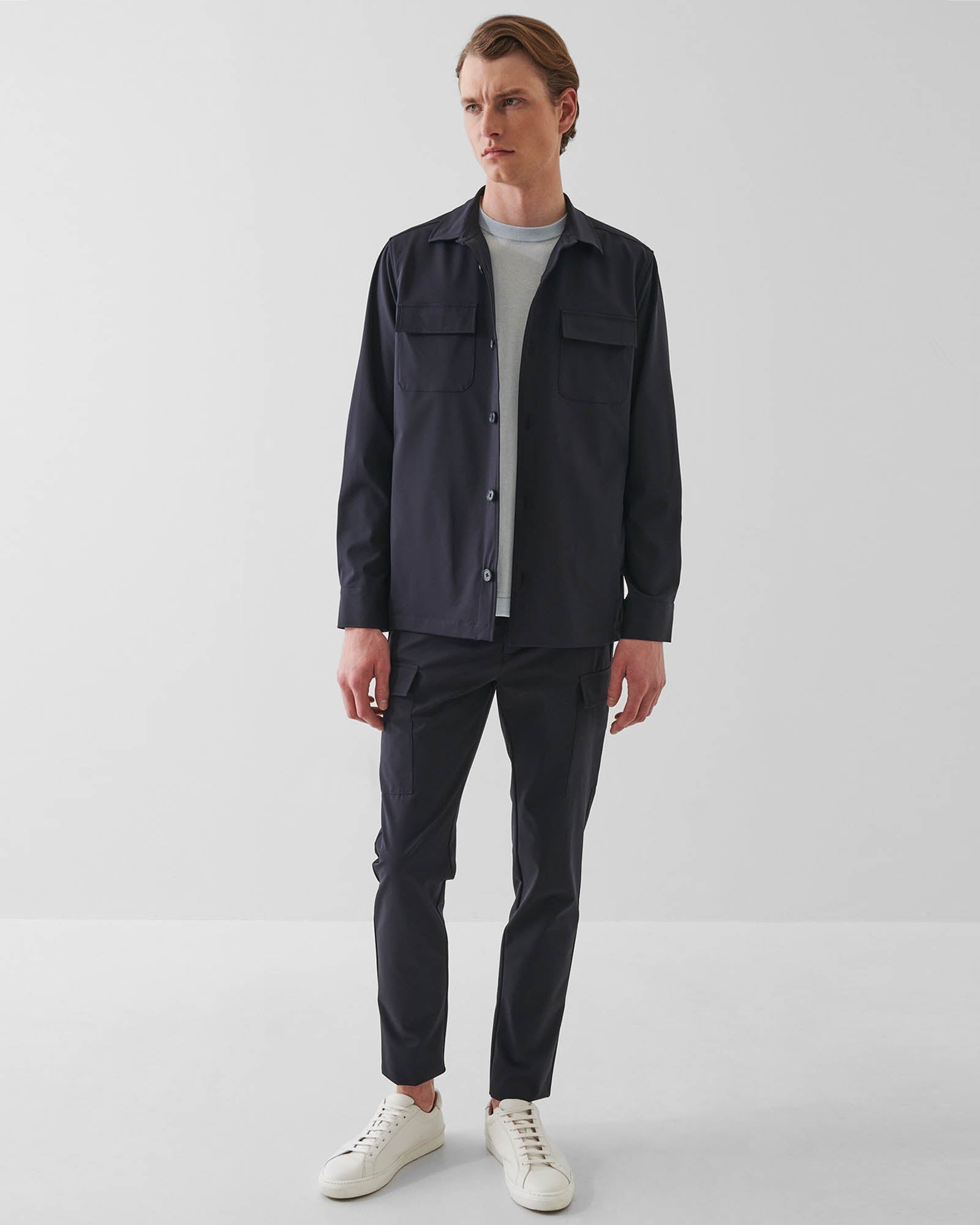 Veste chemise boutonnée
