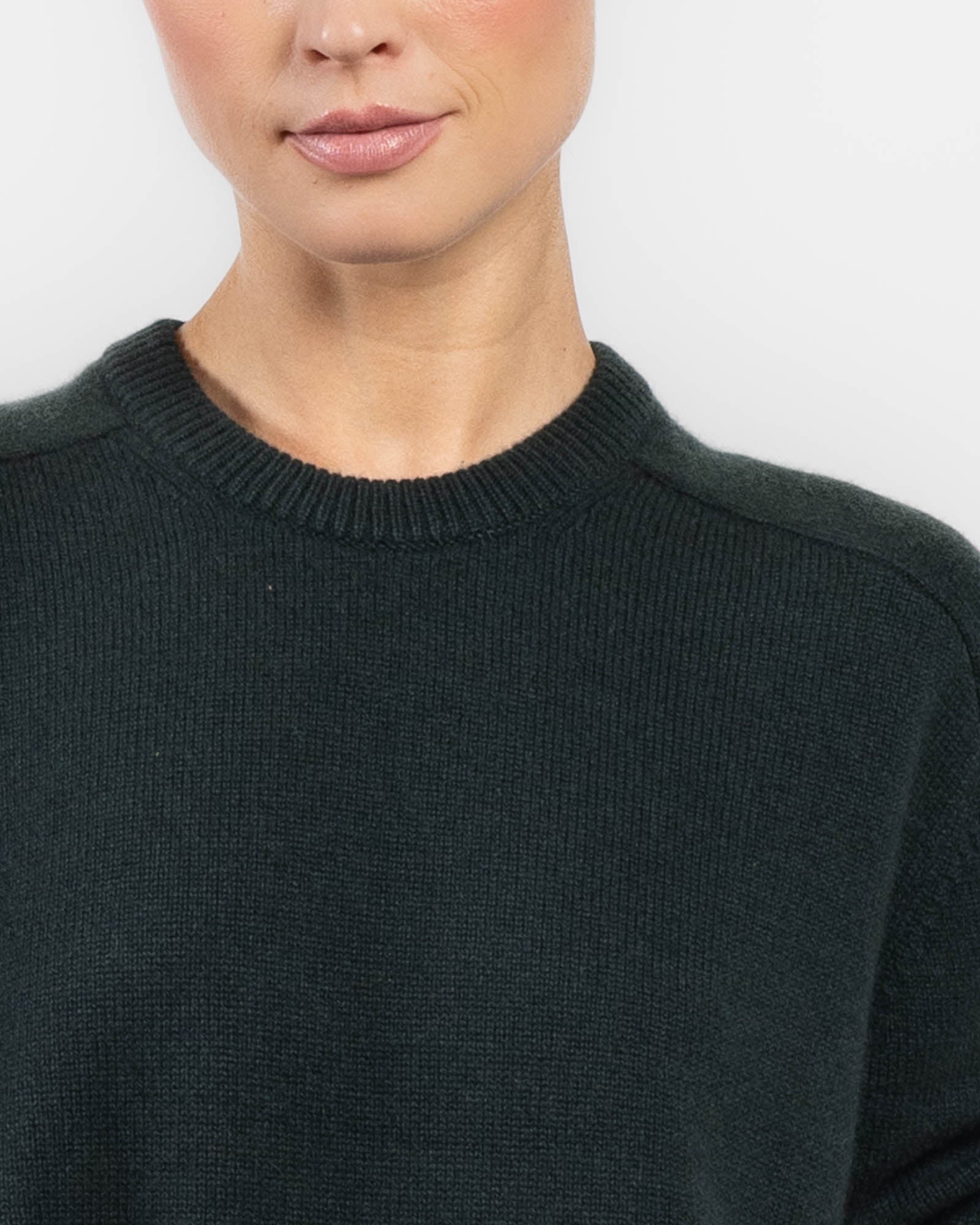 Crop Crewneck Sweater