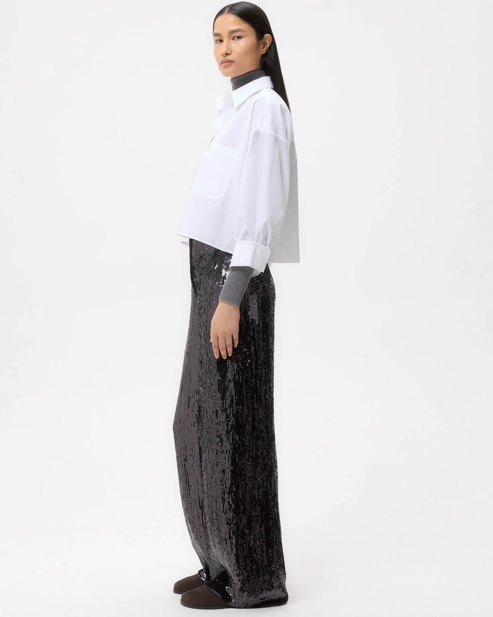 Adieu For Now Sequins Pants