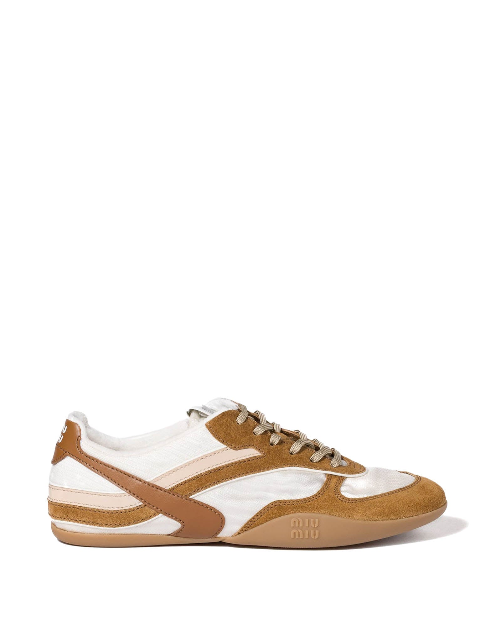 Gymnasium Technical Fabric and Suede Sneakers
