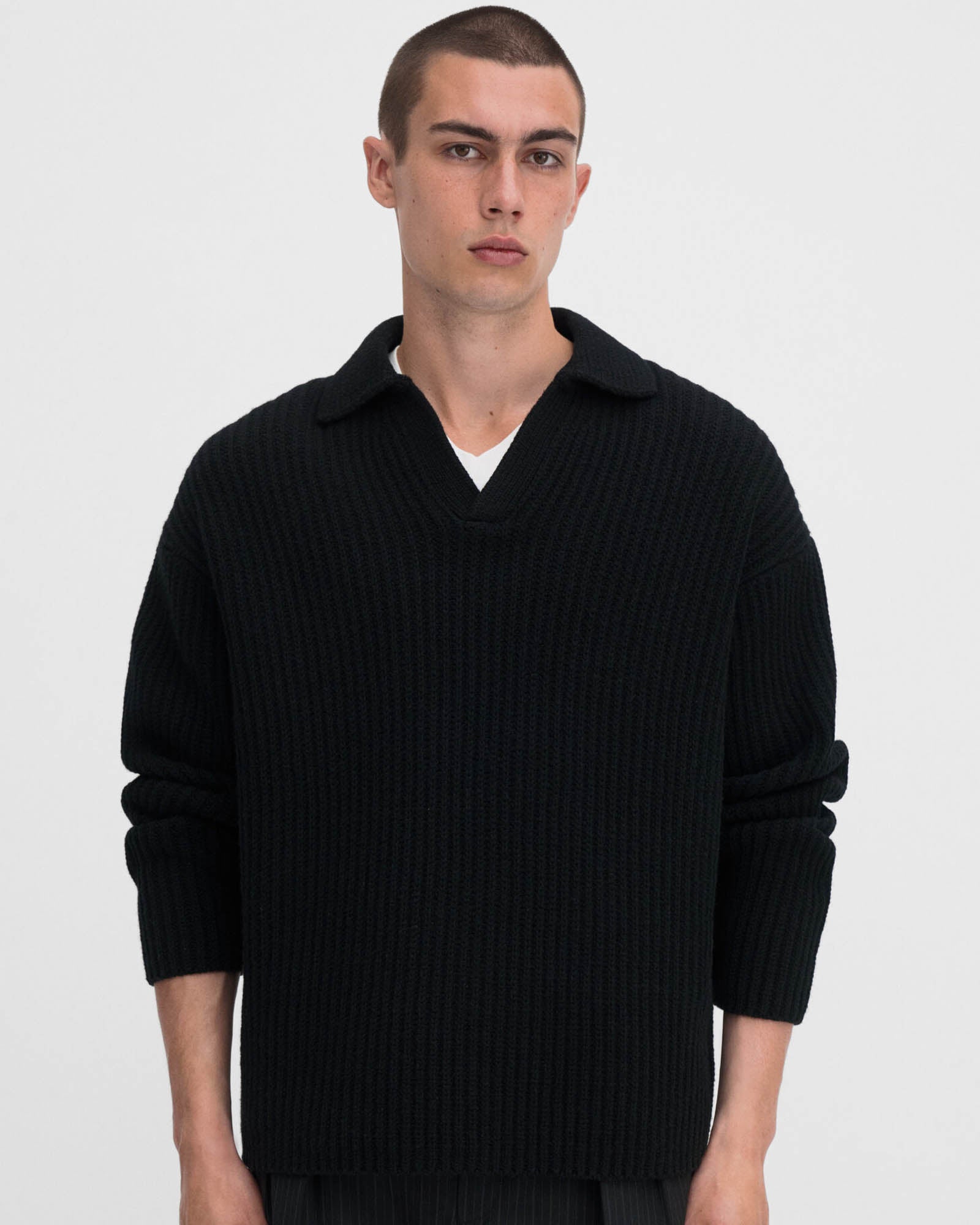 Chunky Rib Polo