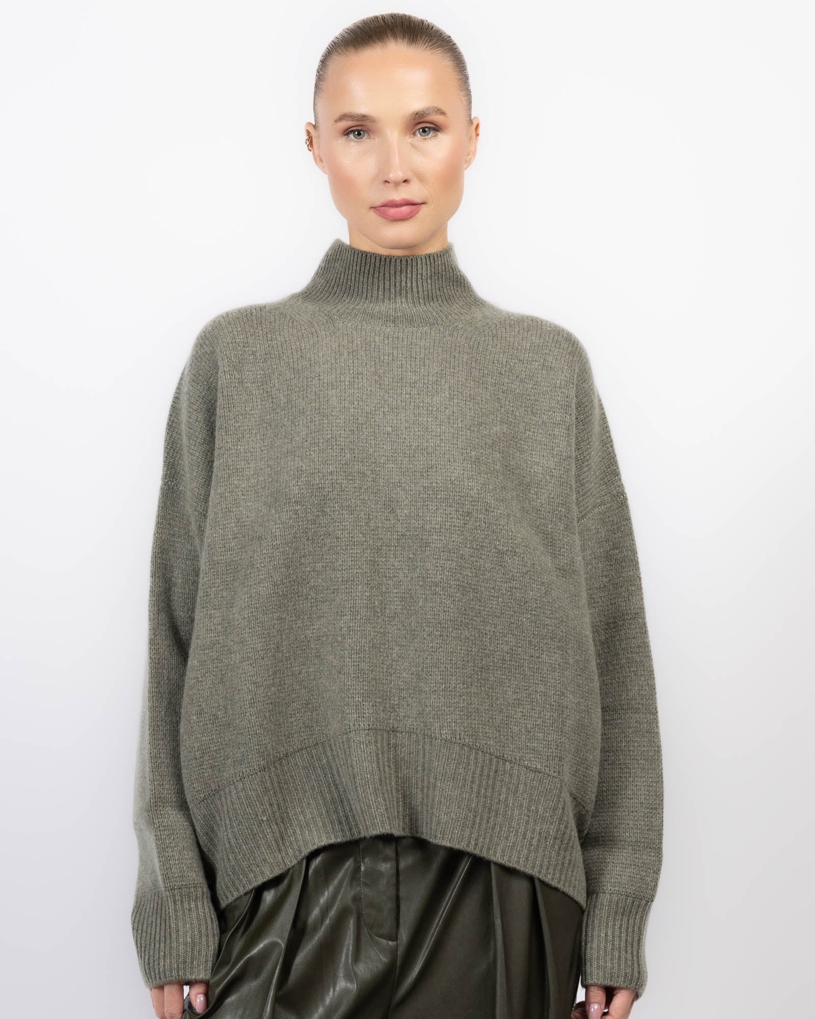 Nantes Mock Neck Sweater