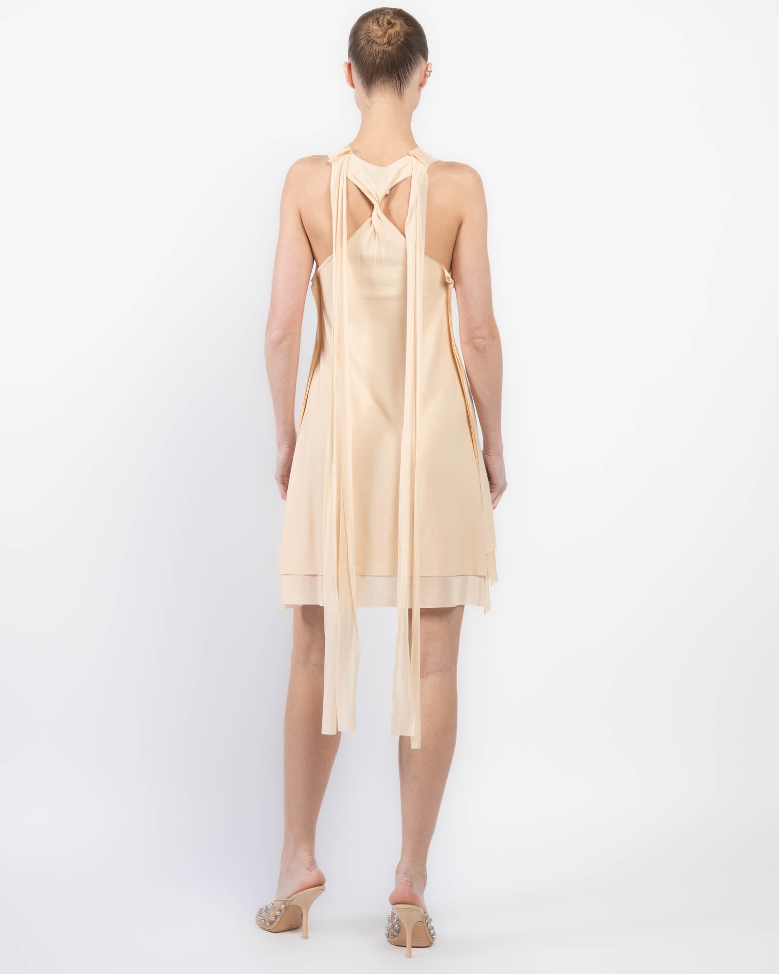 Short Sheer Tank Dress