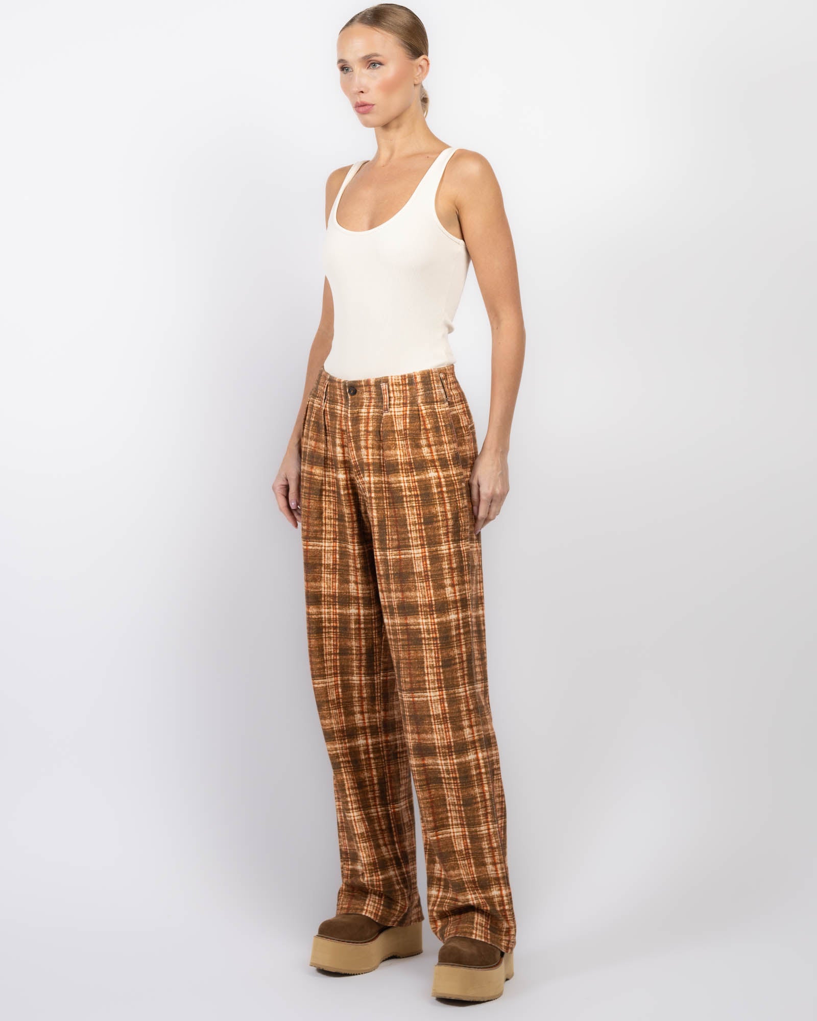 Pantalon de survêtement à double pli