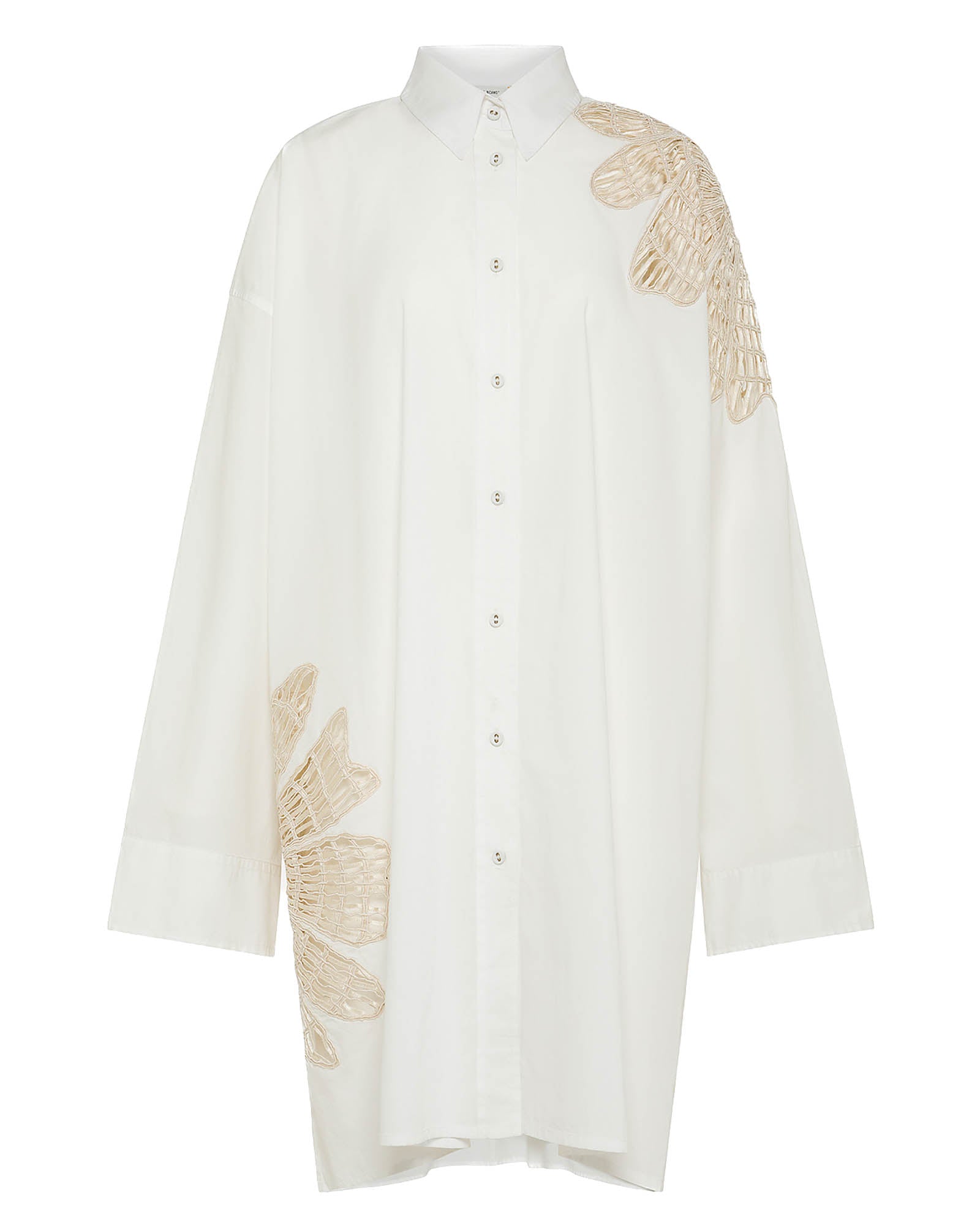 Flower Poplin Shirt