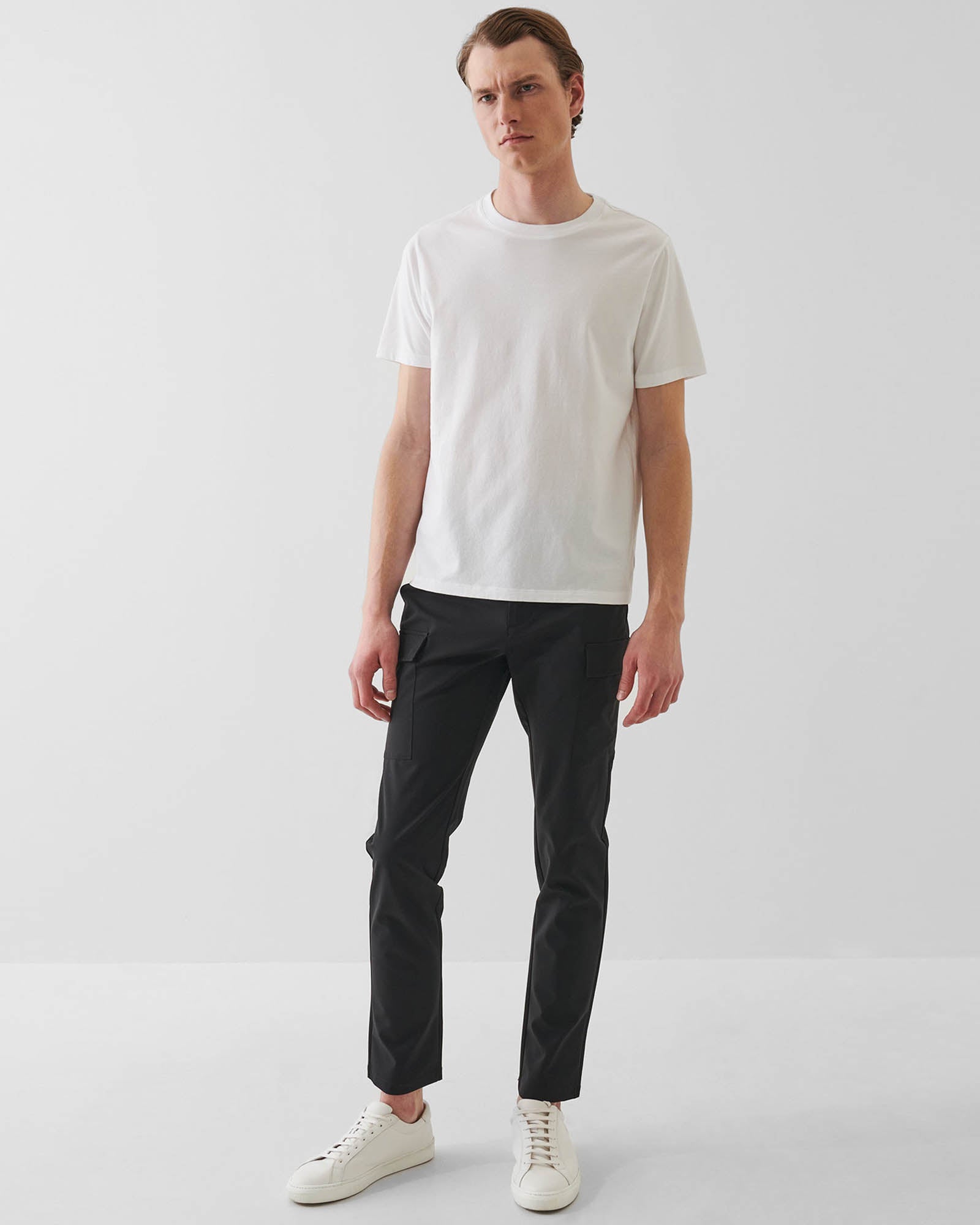 Nylon Stretch Cargo Pants