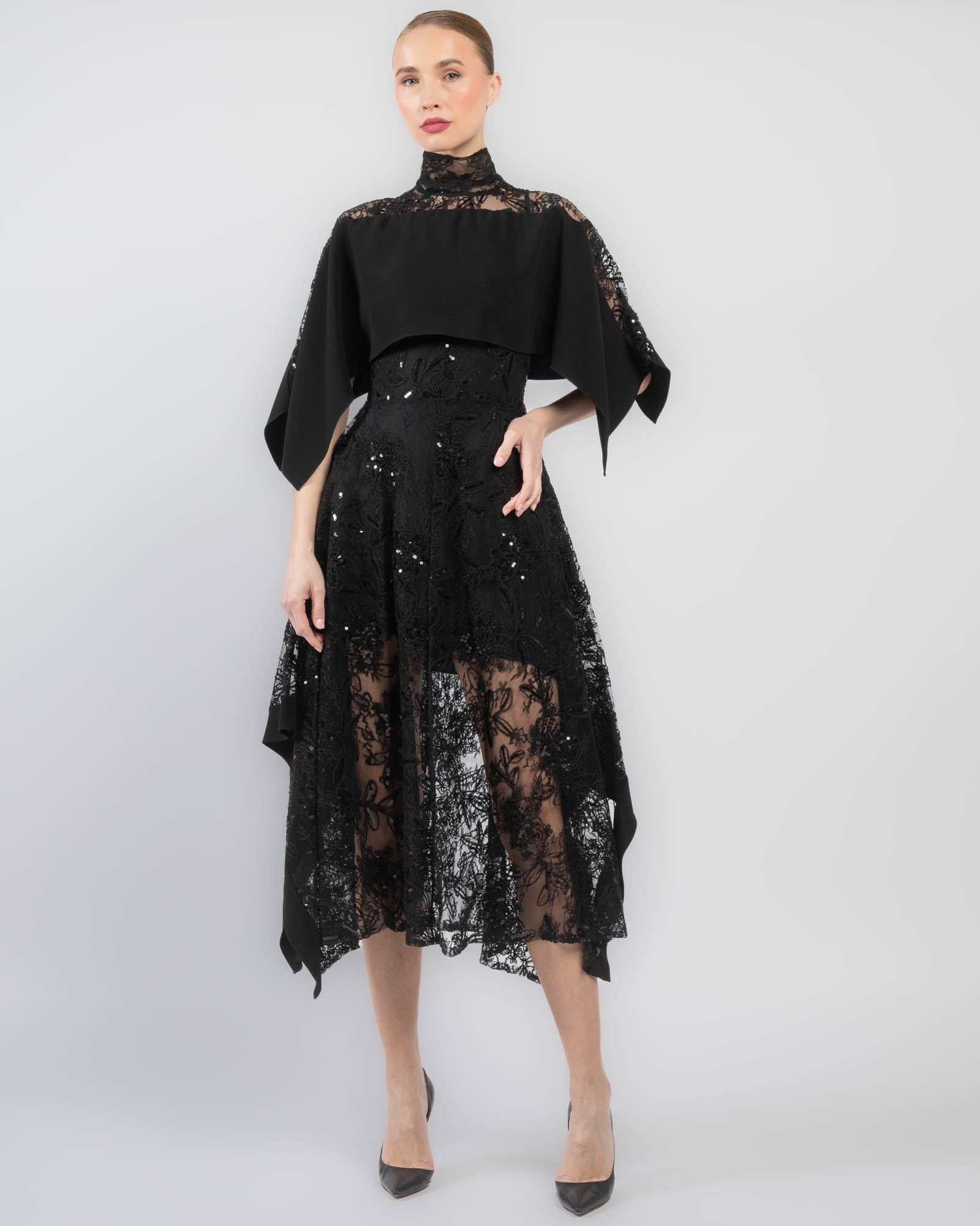 Sequin Lace Dress
