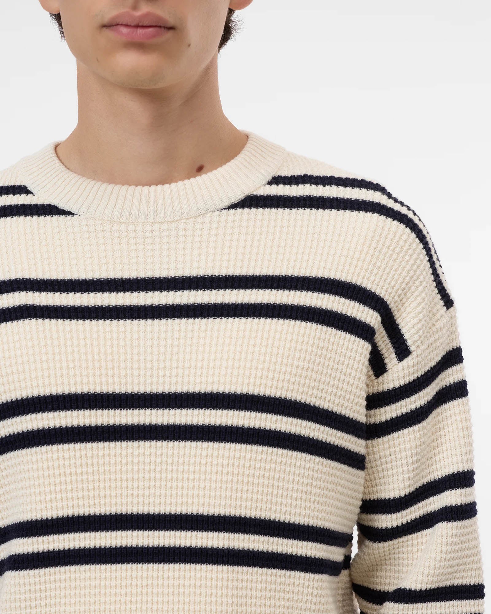 Stripe Crewneck