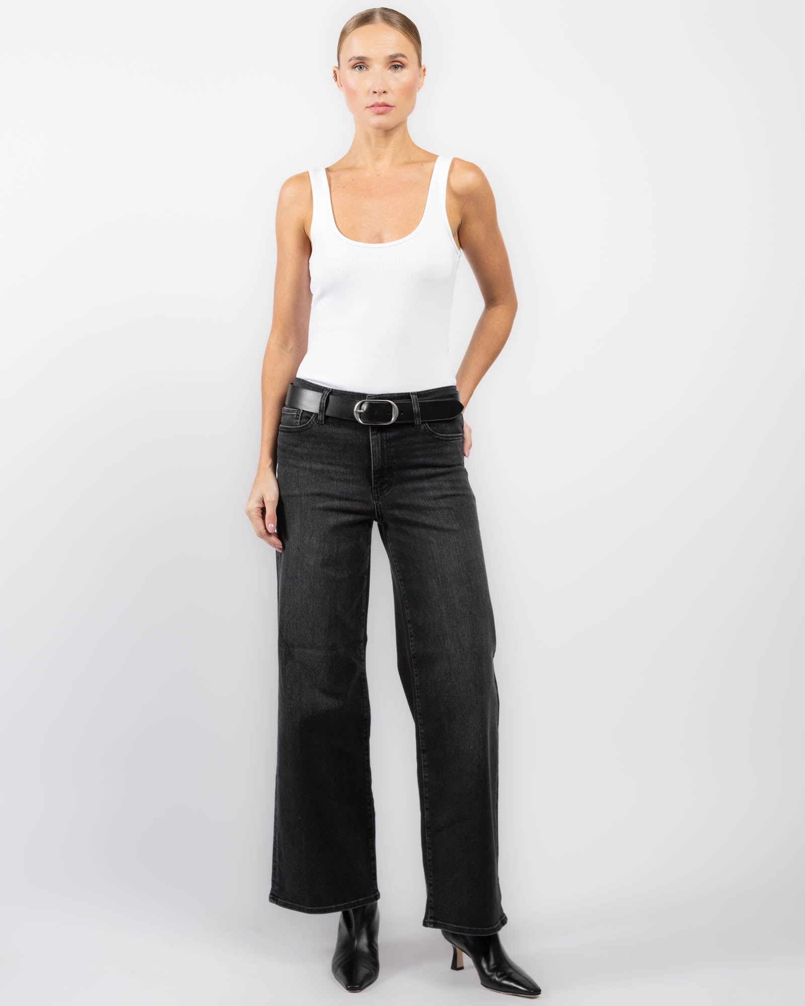 Le Slim Palazzo Jeans