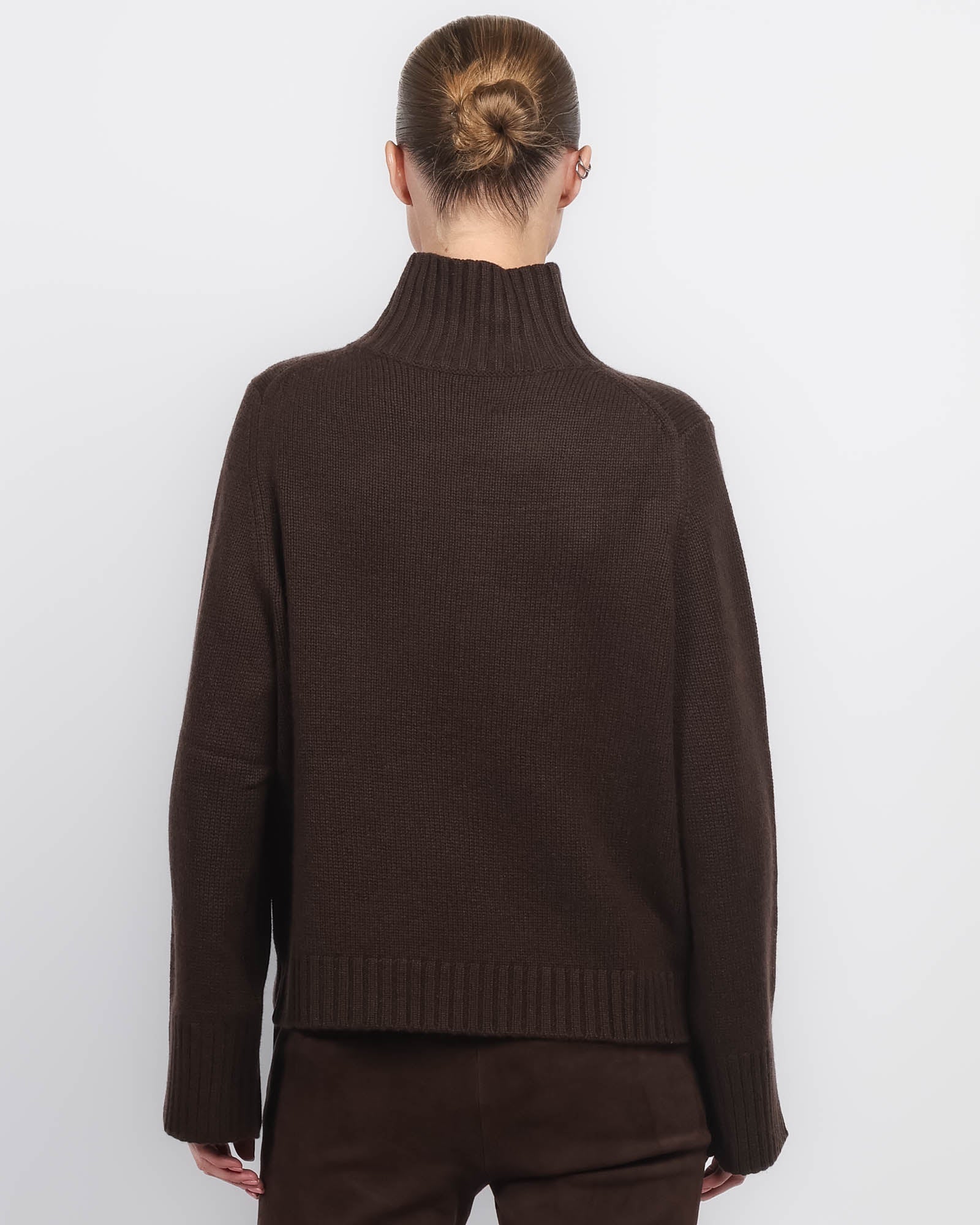 Pull à col roulé