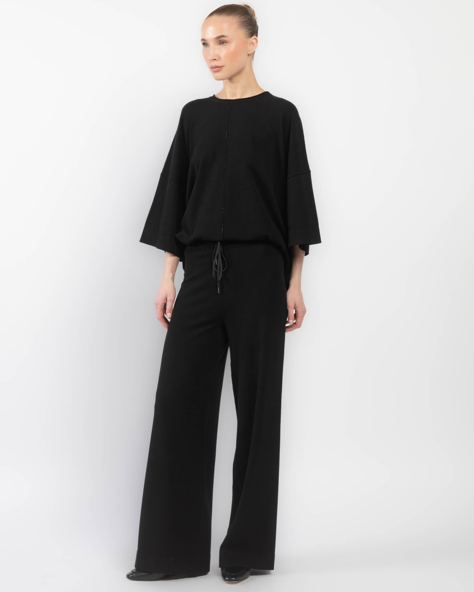 Loose Knit Trousers
