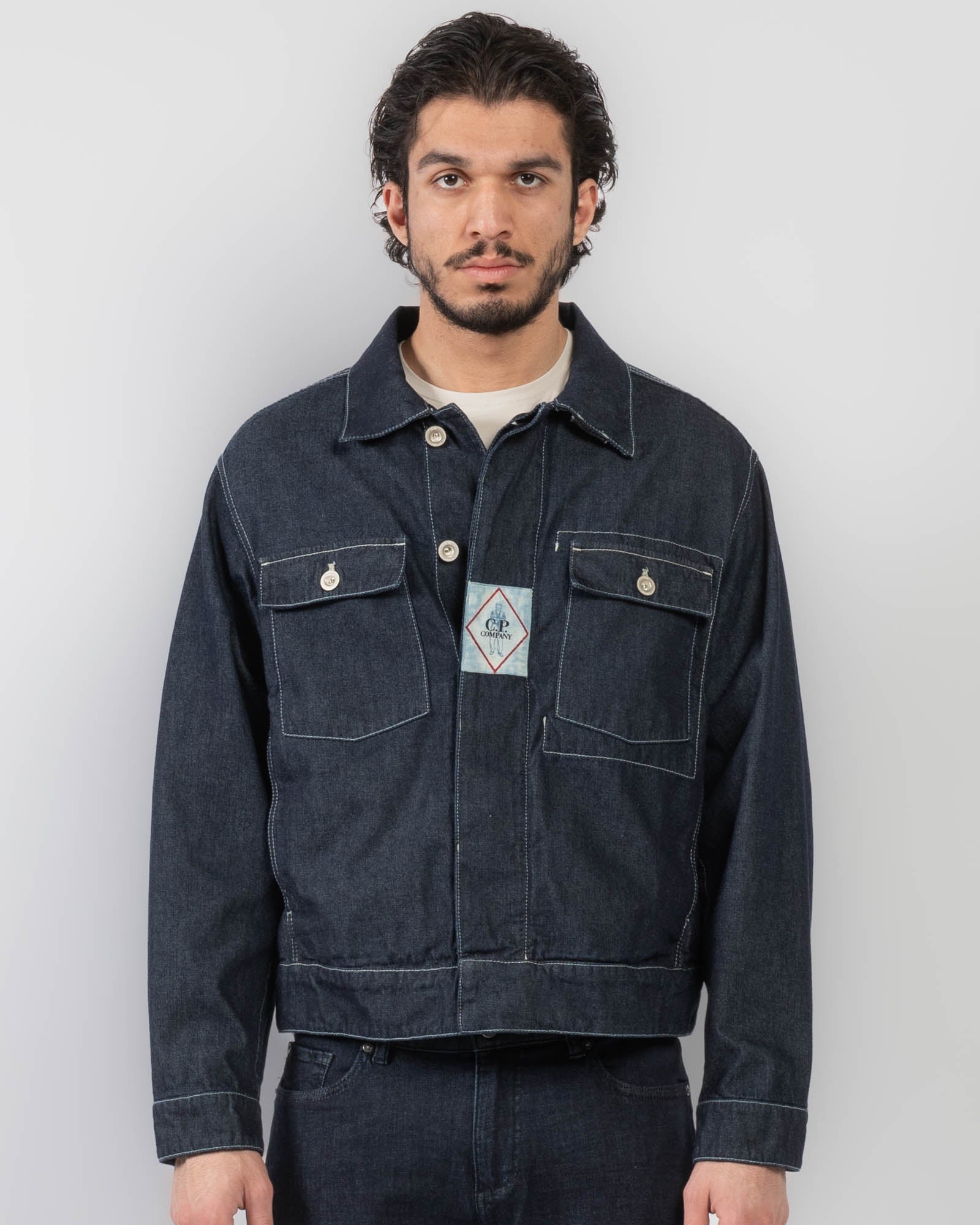 CP COMPANY Denim Shirt Jacket