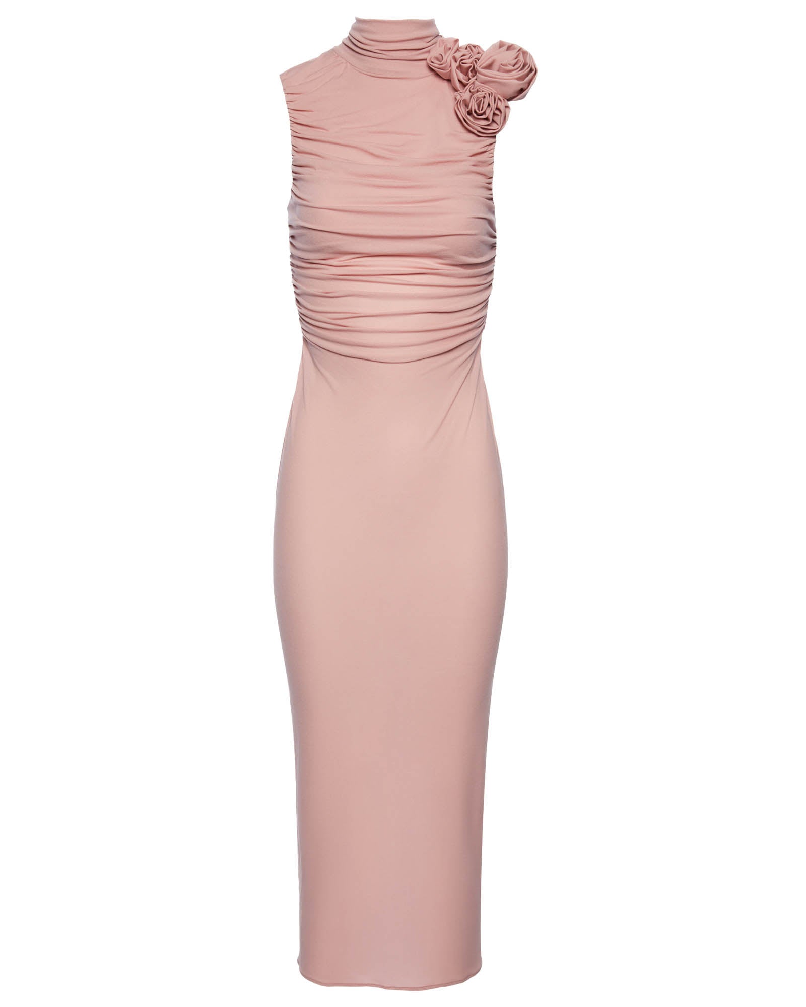 Robe à col montant