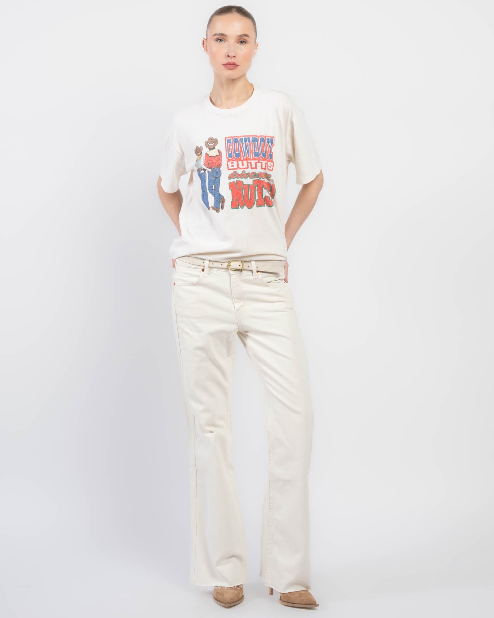 Cowboy Butts Boyfriend Tee