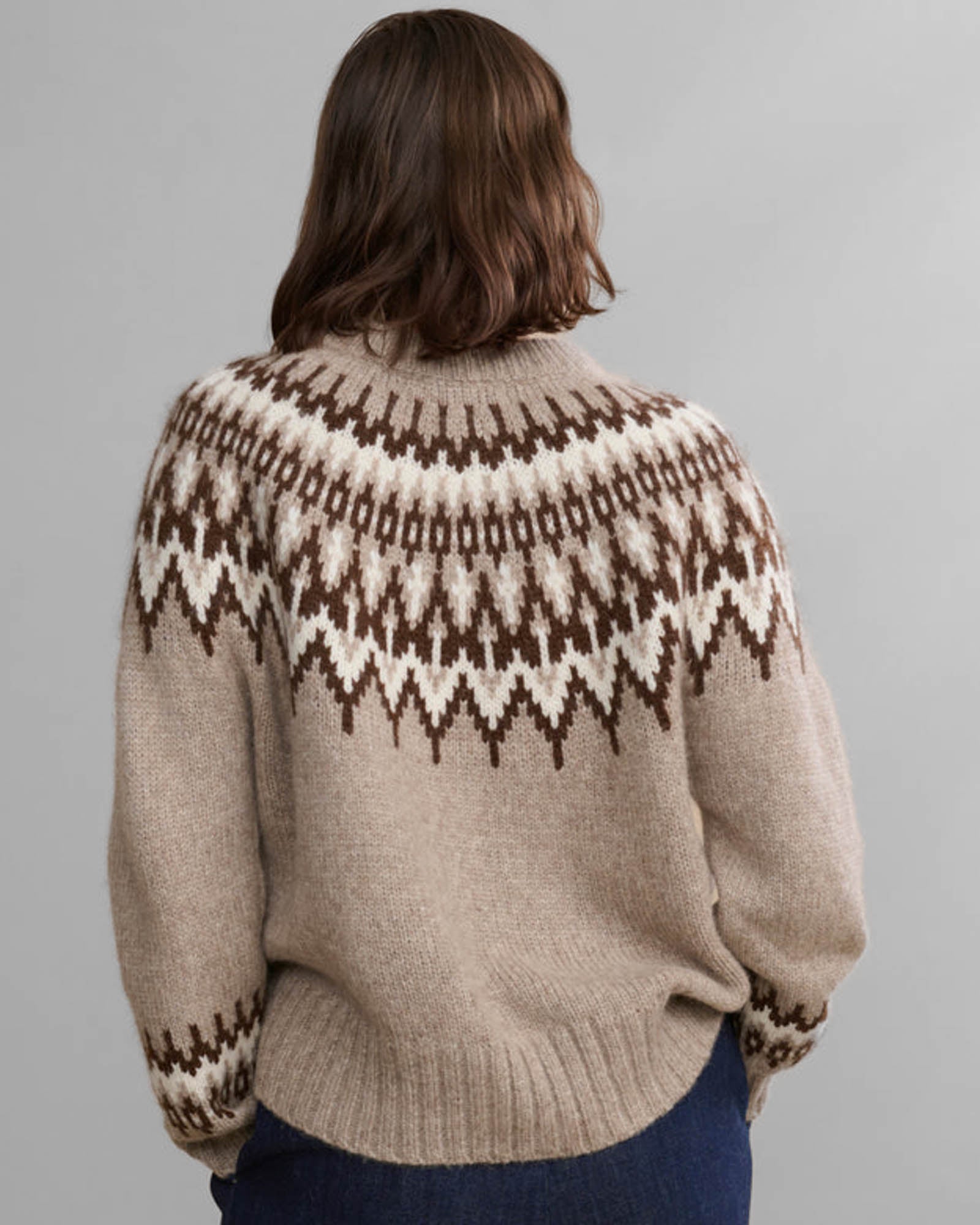 Col ras du cou en chaume