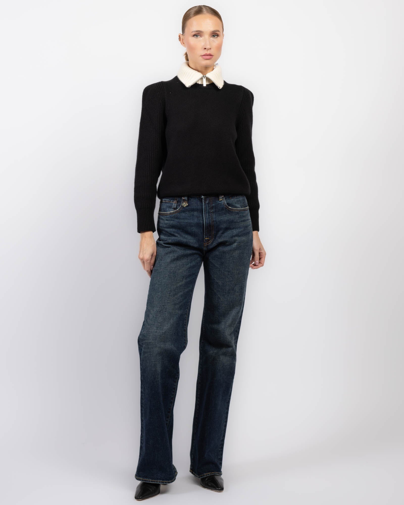 Knit Cash Collar