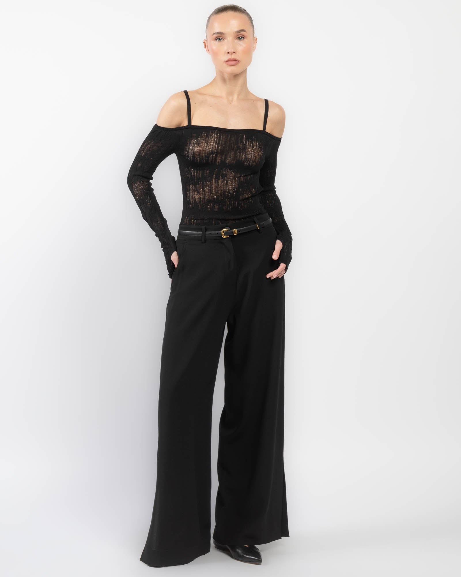 Wide Leg Trousers