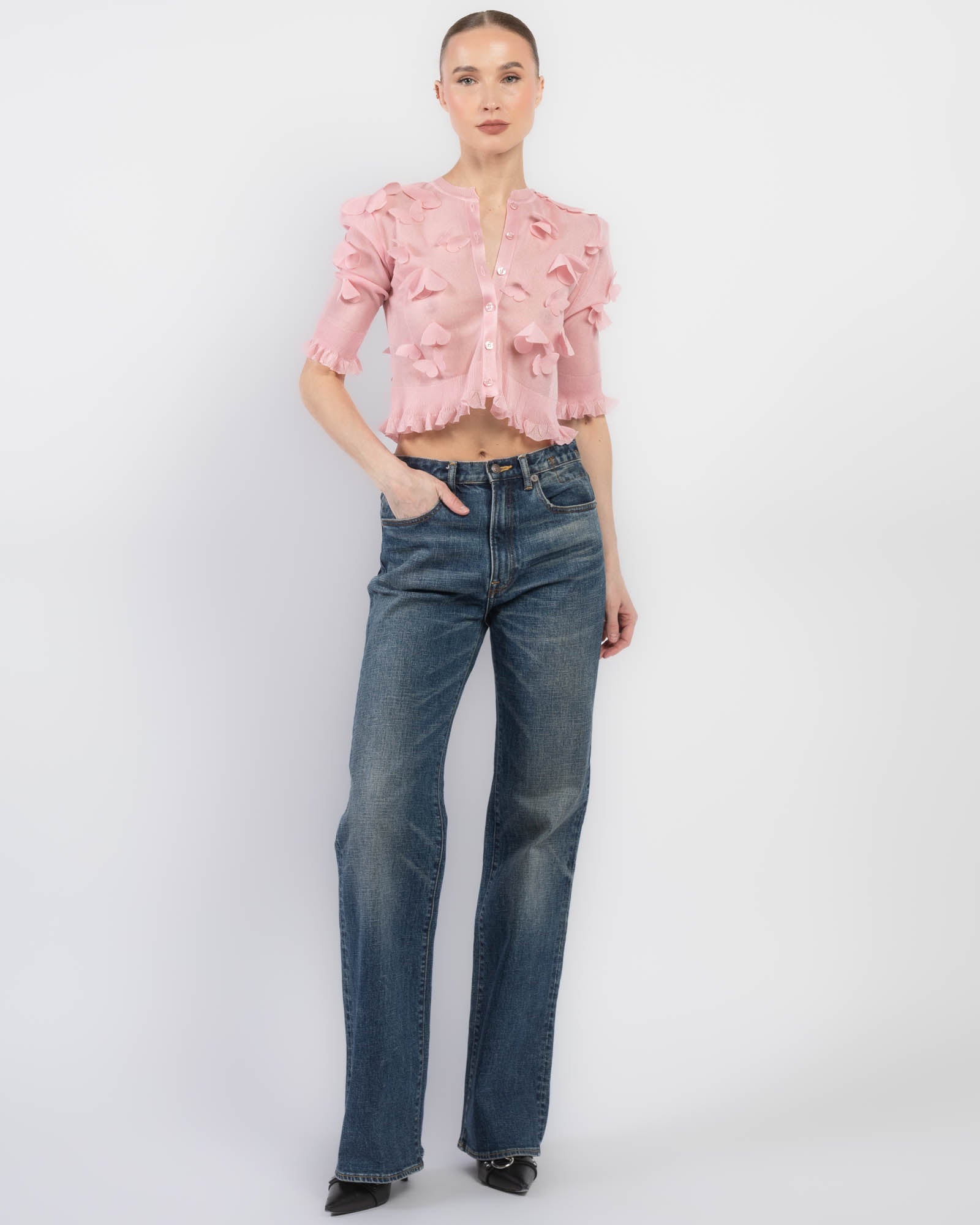 Knit Butterfly Top