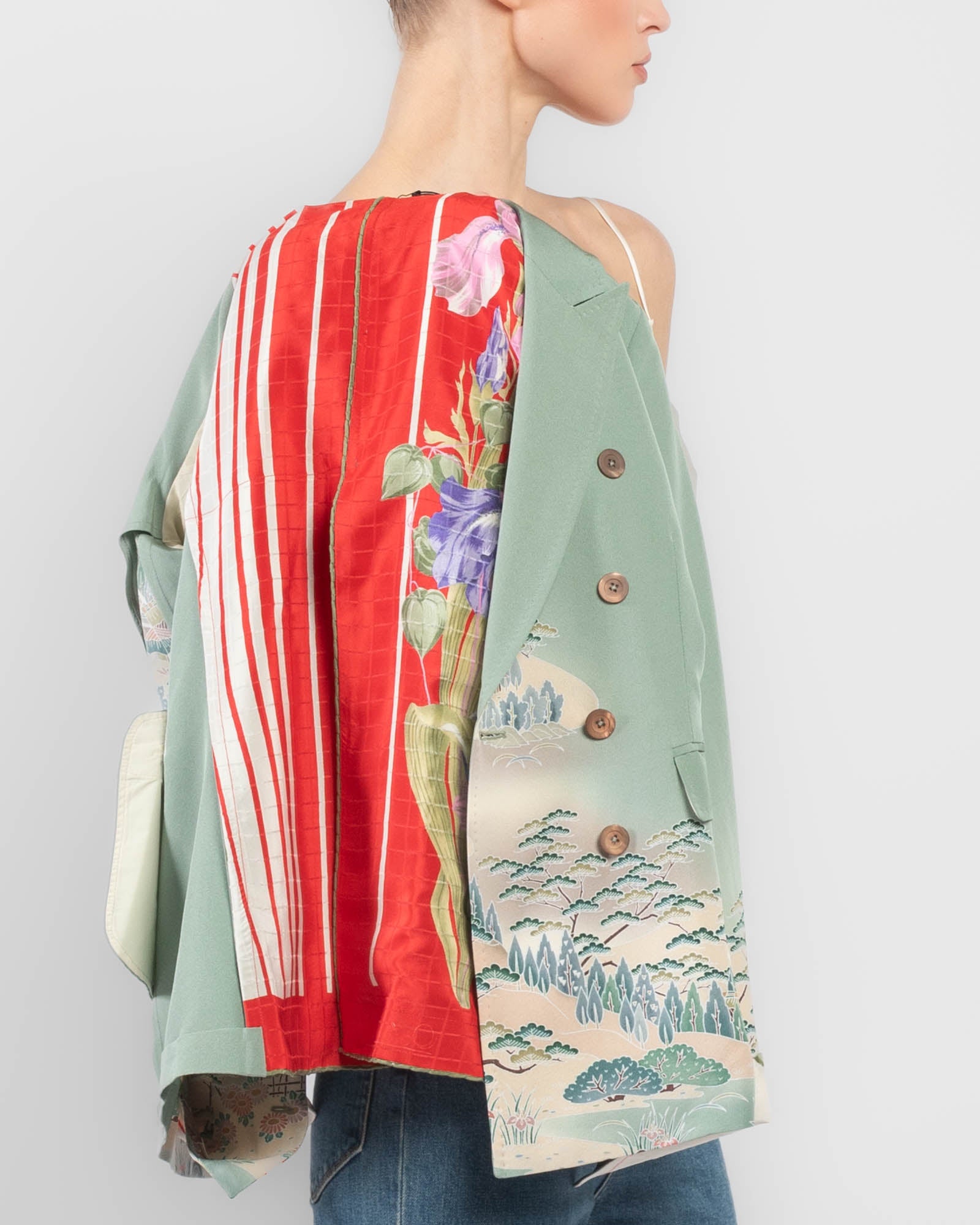 Double Traditional Kimono Jacket