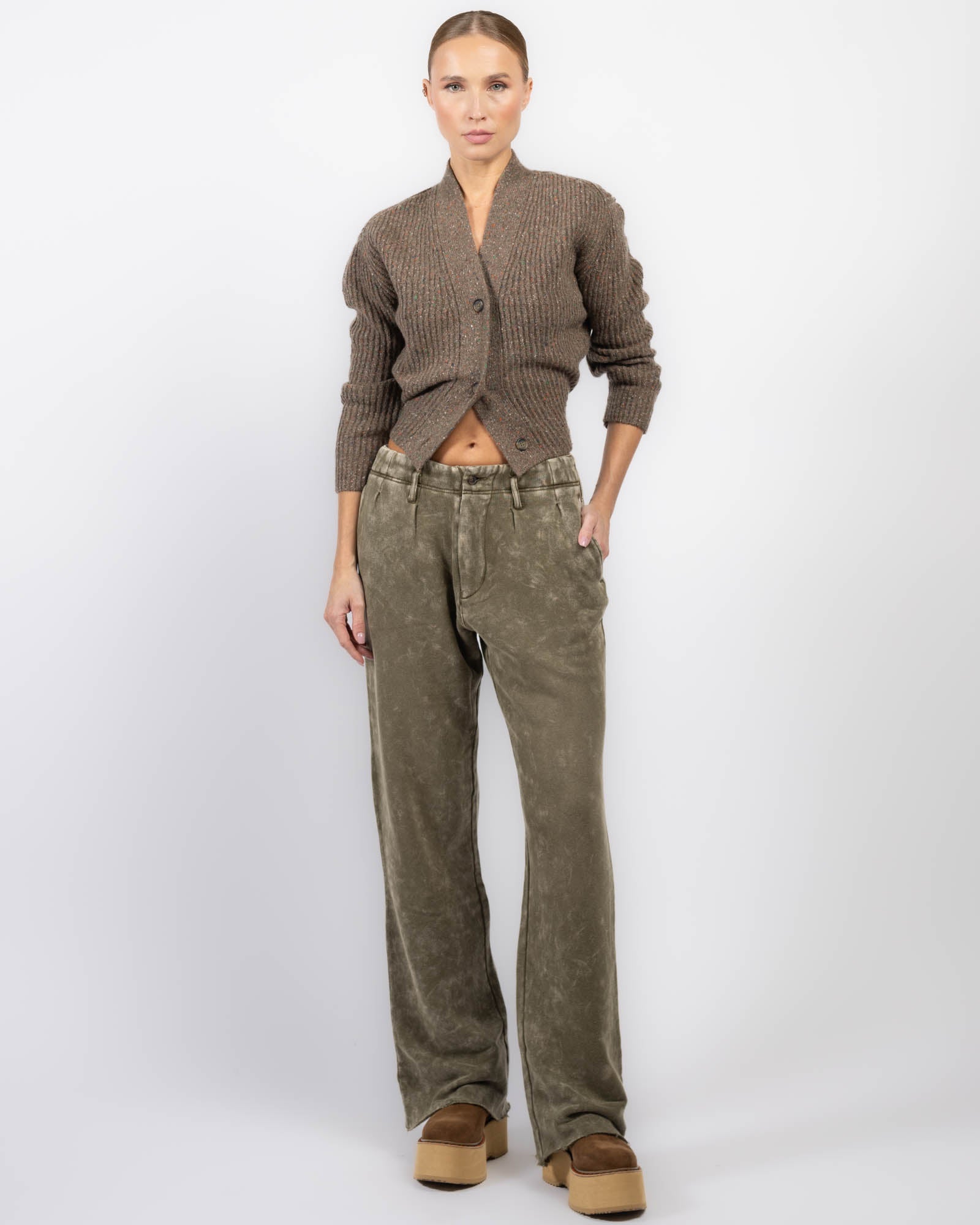 Pantalon de survêtement à double pli